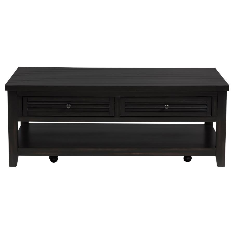 Concord - 2-Drawer Rectangular Coffee Table - Distressed Java - Urban Living Furniture (Los Angeles, CA)