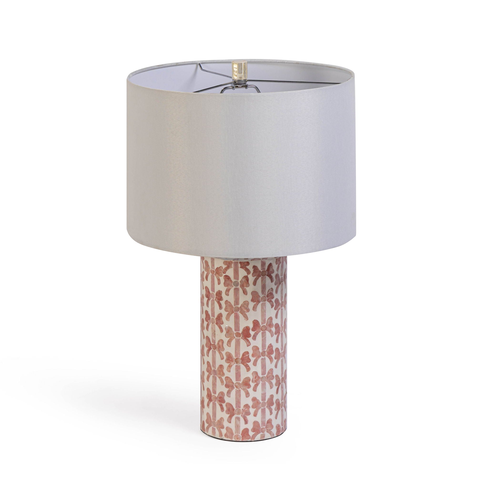 Lassy - Ribbon Capiz Shell Table Lamp - Pink - Urban Living Furniture (Los Angeles, CA)