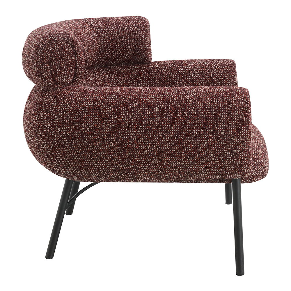 Mardi - Chair - Maroon Tweed - Urban Living Furniture (Los Angeles, CA)