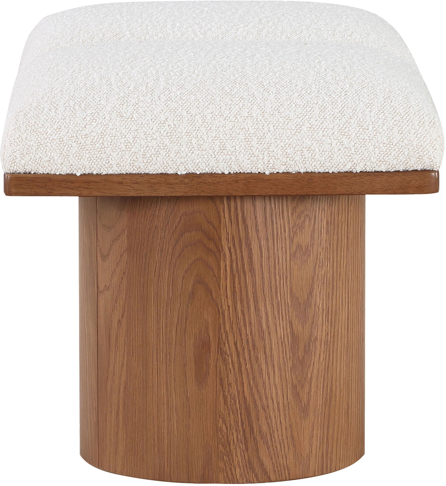 Pavilion - 2 Piece Modular Bench With Brown Base