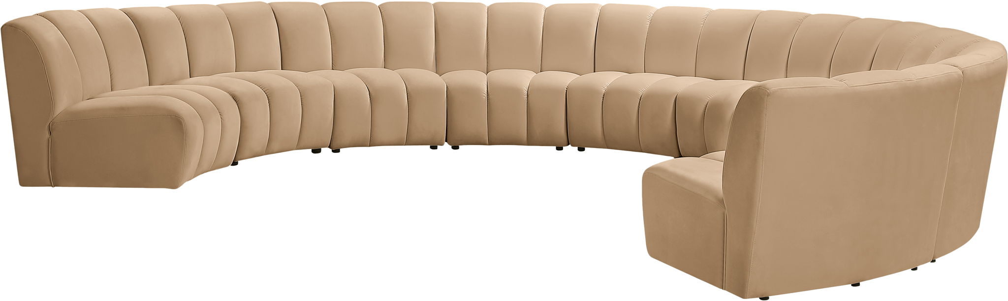 Infinity - 9 Piece Modular Sectional - Camel - Urban Living Furniture (Los Angeles, CA)
