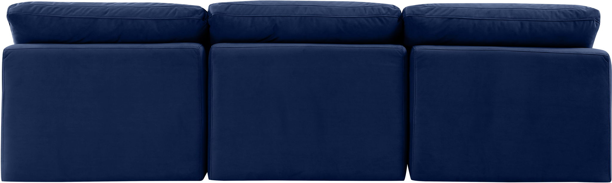 Indulge - Velvet 3 Seat Modular Armless Sofa - Urban Living Furniture (Los Angeles, CA)