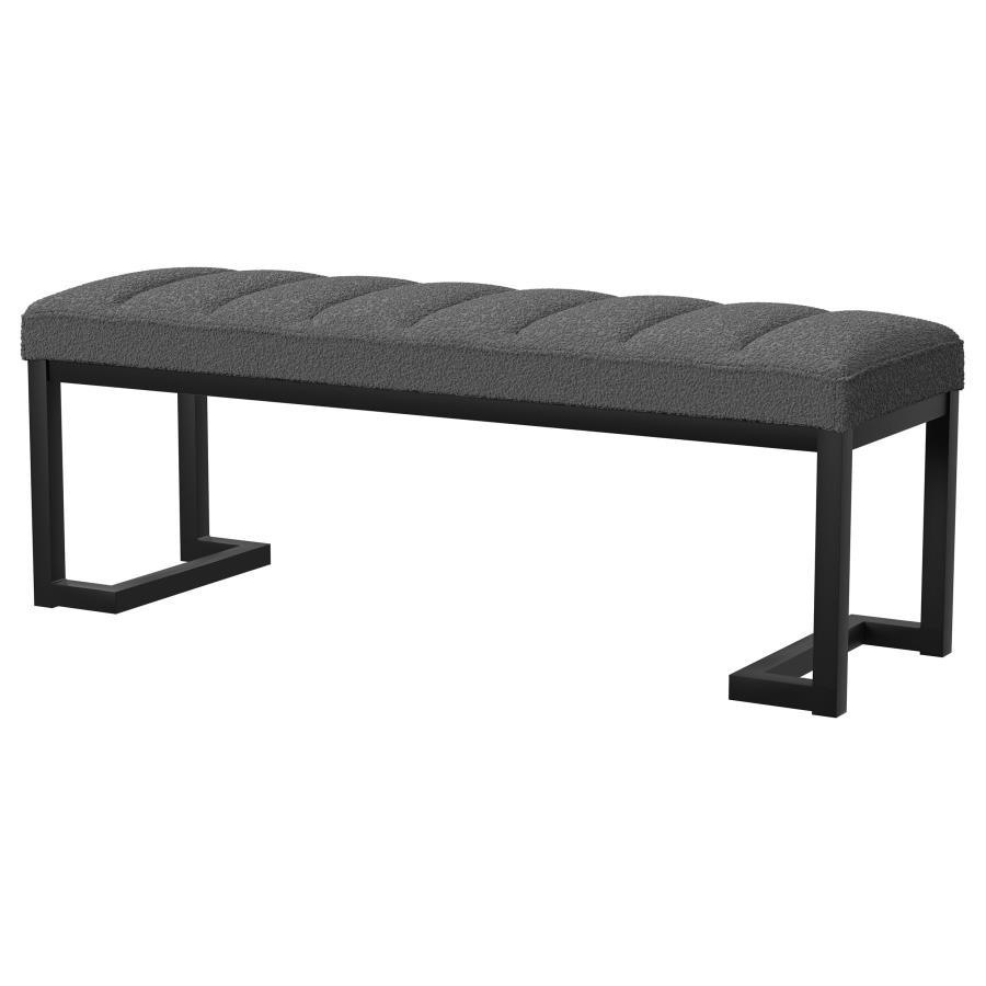 Mesa - Boucle Upholstered Tufted Accent Bench - Urban Living Furniture (Los Angeles, CA)