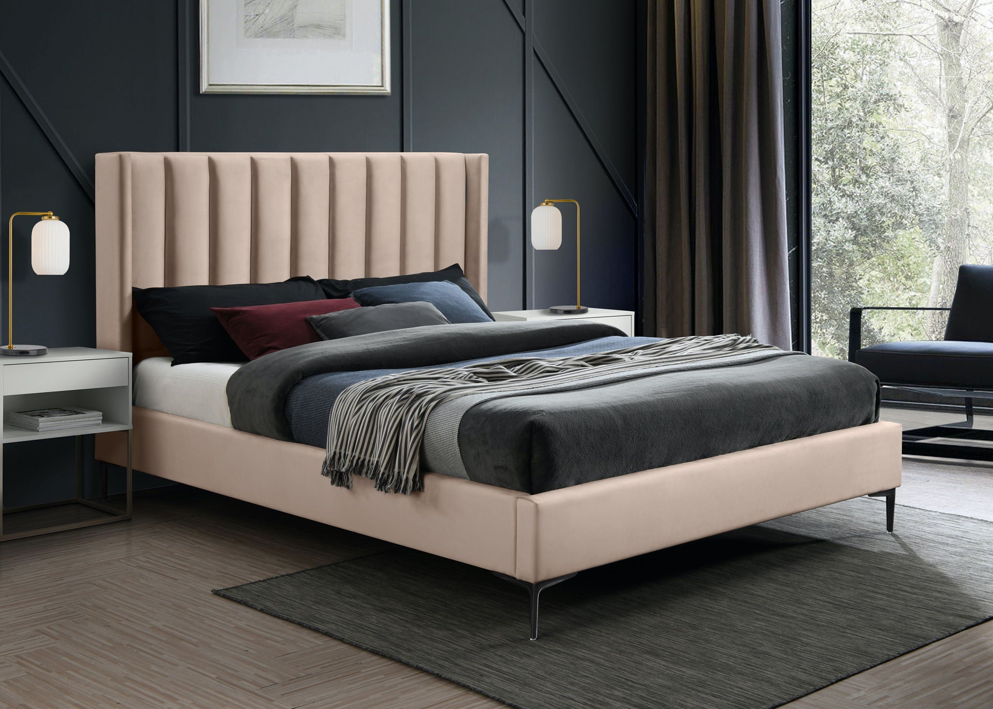Nadia - Bed - Urban Living Furniture (Los Angeles, CA)