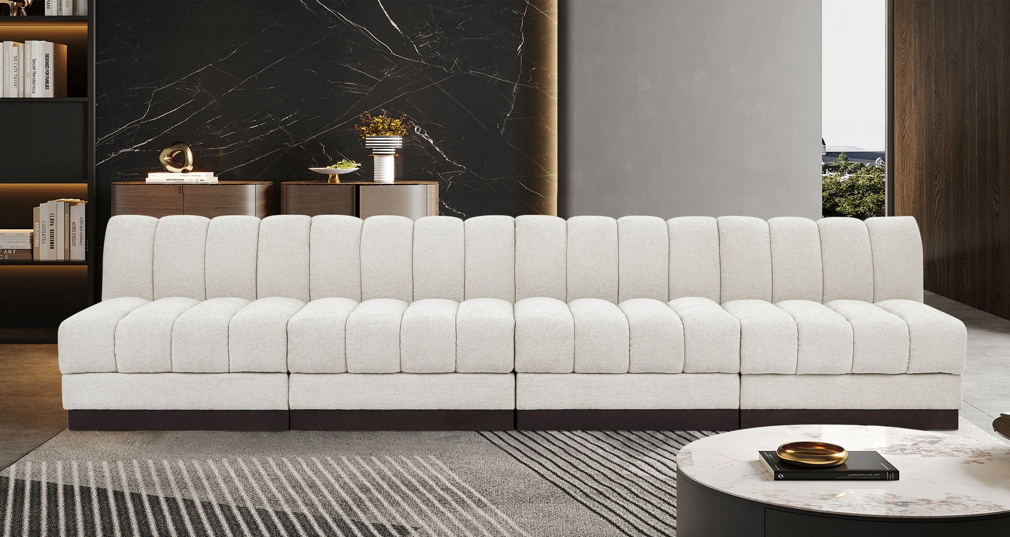 Quinn - 4 Seat Modular Armless Sofa - Urban Living Furniture (Los Angeles, CA)