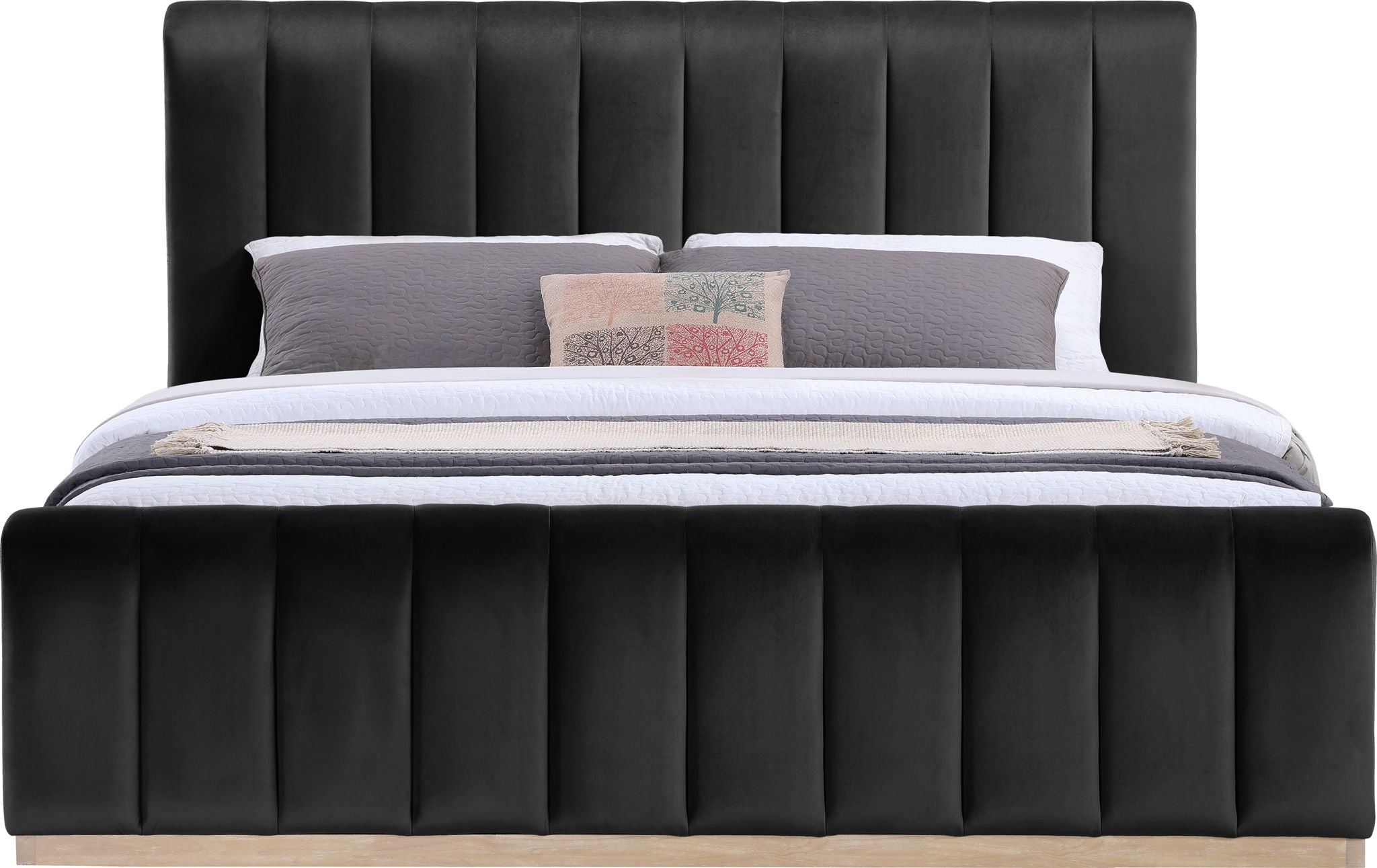 Amara - Velvet Bed - Urban Living Furniture (Los Angeles, CA)