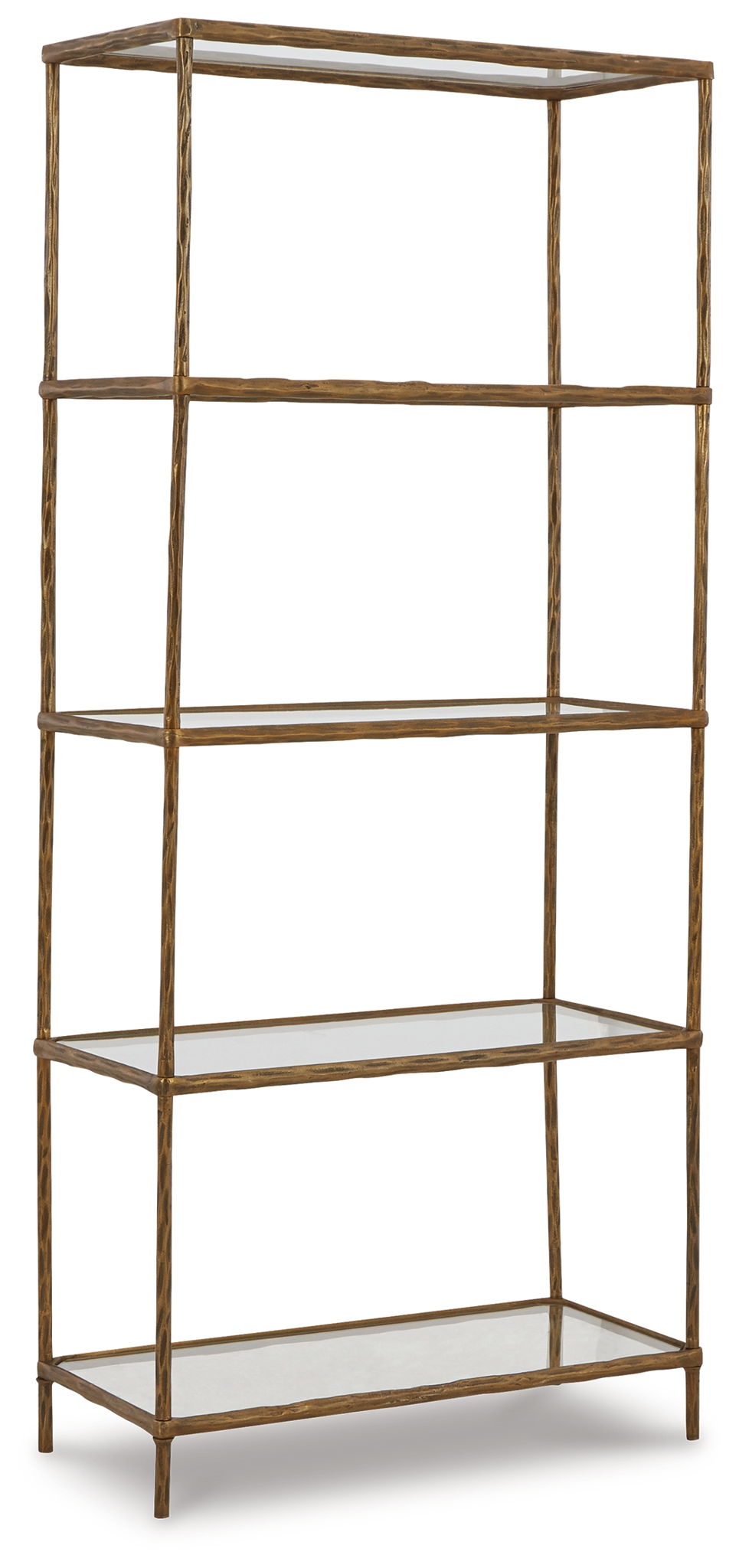 Ryandale - Bookcase - Antique Brass Finish - Urban Living Furniture (Los Angeles, CA)