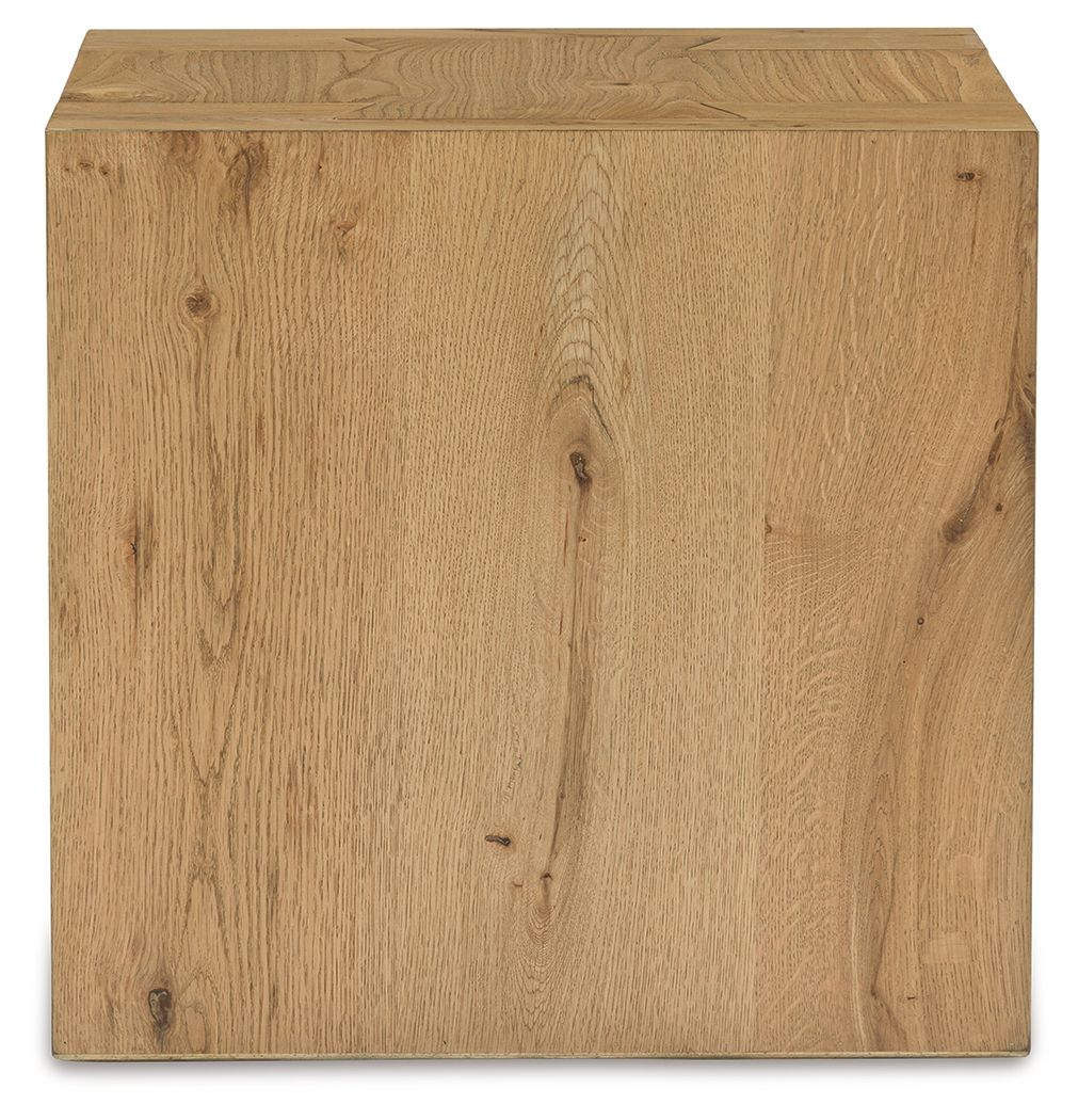 Bracken - Light Brown - Square End Table - Urban Living Furniture (Los Angeles, CA)