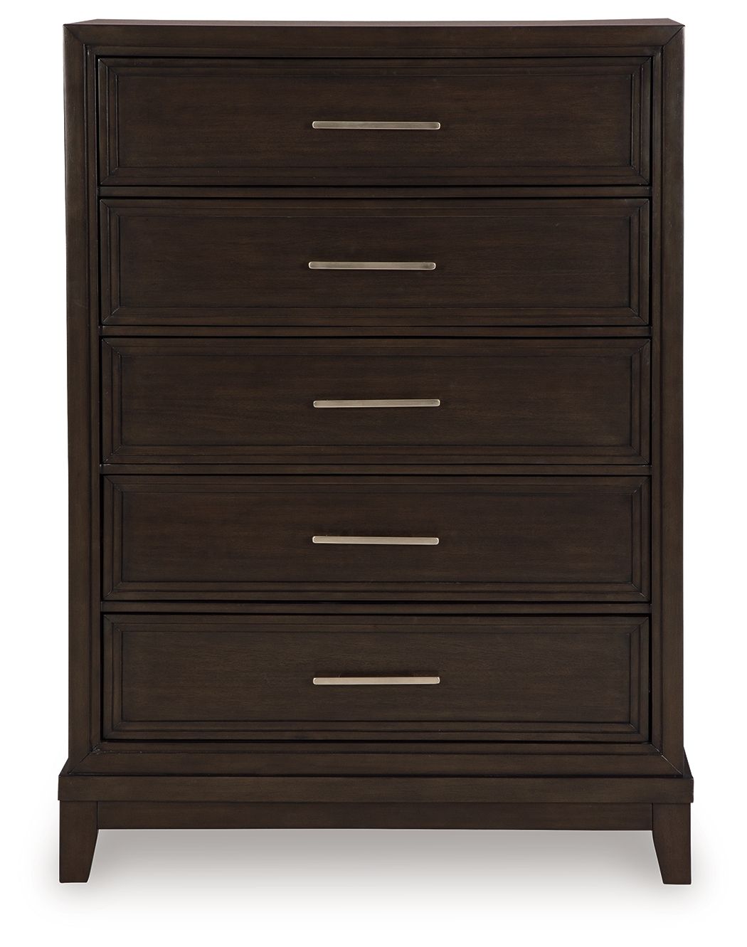 Neymorton - Dark Grayish Brown - Five Drawer Chest - Urban Living Furniture (Los Angeles, CA)