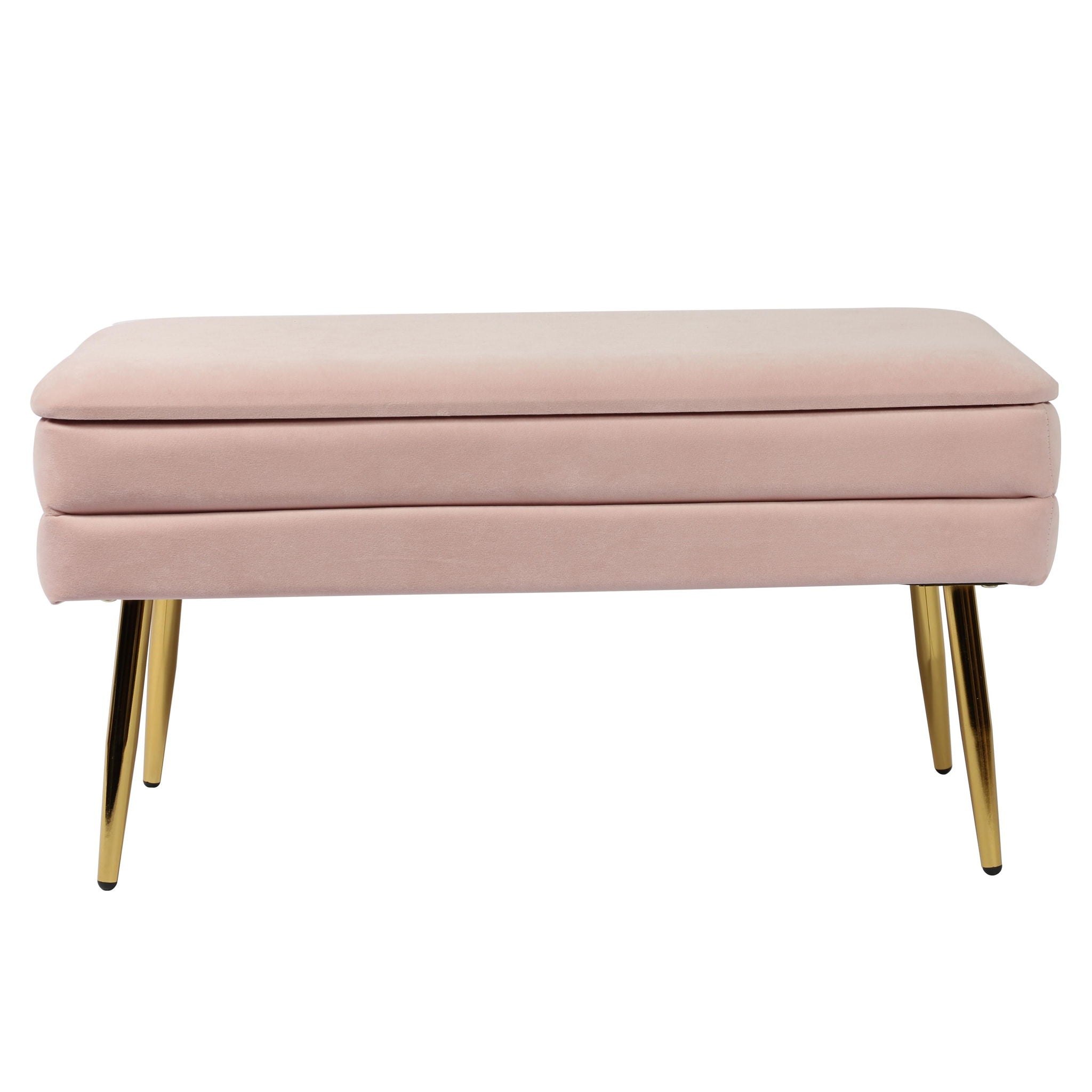 Ziva - Velvet Storage Bench - Urban Living Furniture (Los Angeles, CA)