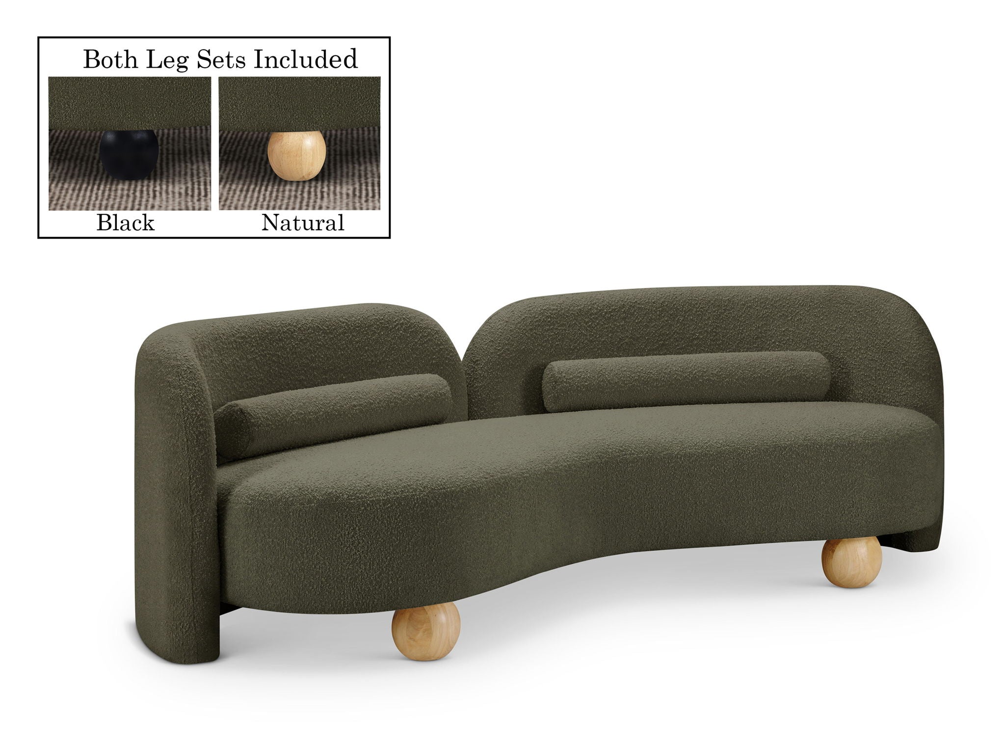 Daphne - Boucle Sofa - Urban Living Furniture (Los Angeles, CA)