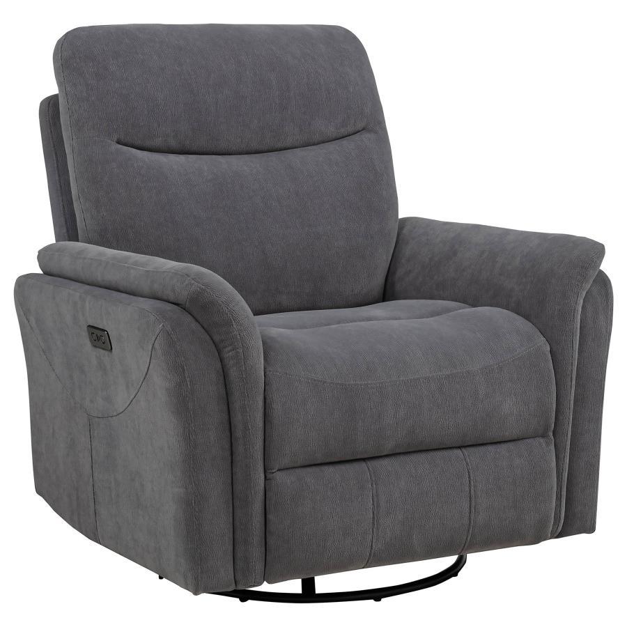 Adler - Upholstered Power Swivel Glider Recliner - Urban Living Furniture (Los Angeles, CA)