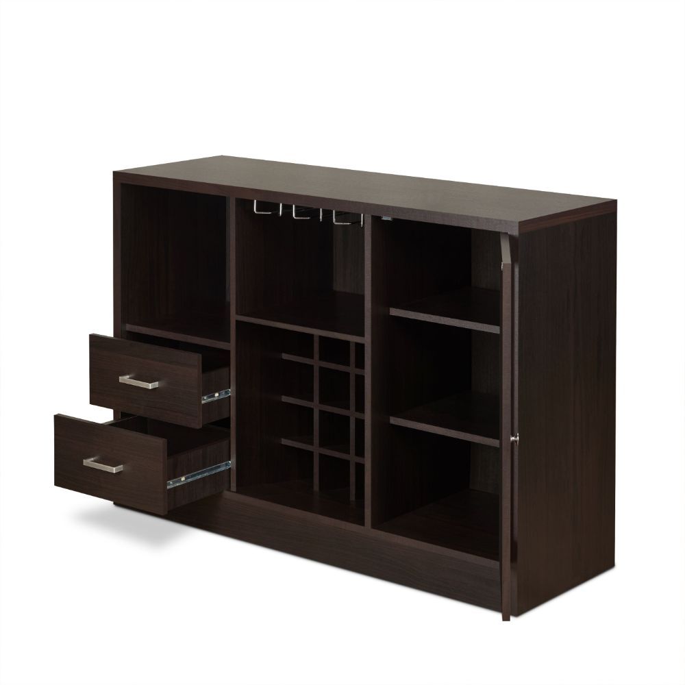 Hazen - 33" Wine Cabinet - Espresso - Urban Living Furniture (Los Angeles, CA)