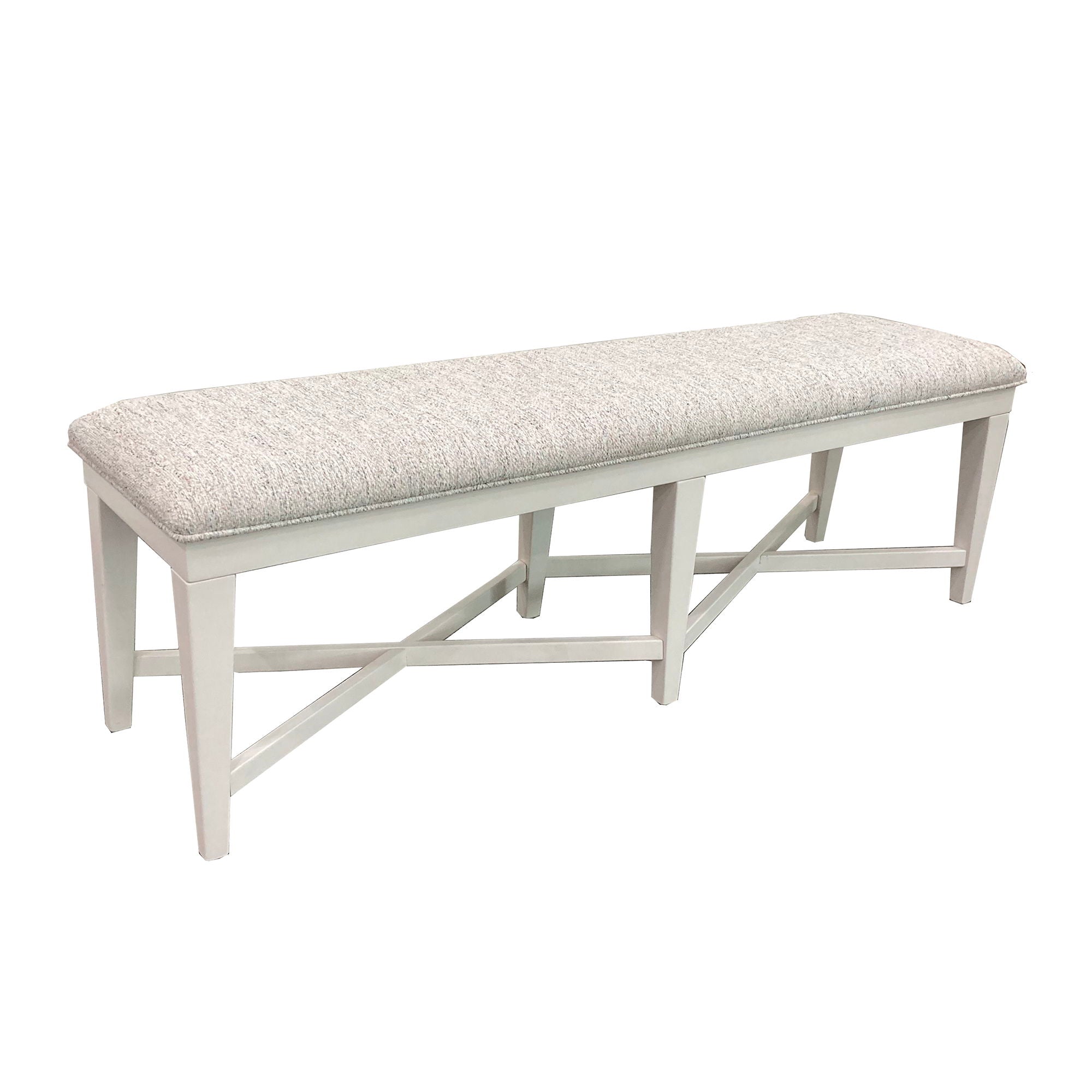 Americana Modern Dining - Upholstered Bench - Cotton - Urban Living Furniture (Los Angeles, CA)