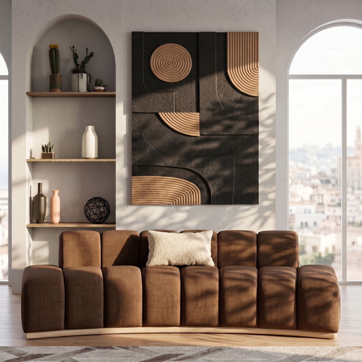 Element - Mango Wood Wall Decor - Black - Urban Living Furniture (Los Angeles, CA)