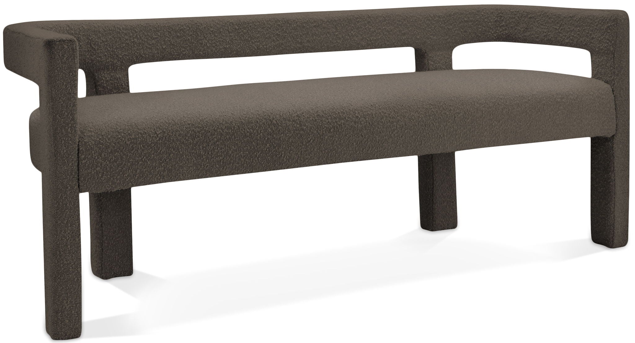 Athena - Boucle Fabric Bench - Urban Living Furniture (Los Angeles, CA)