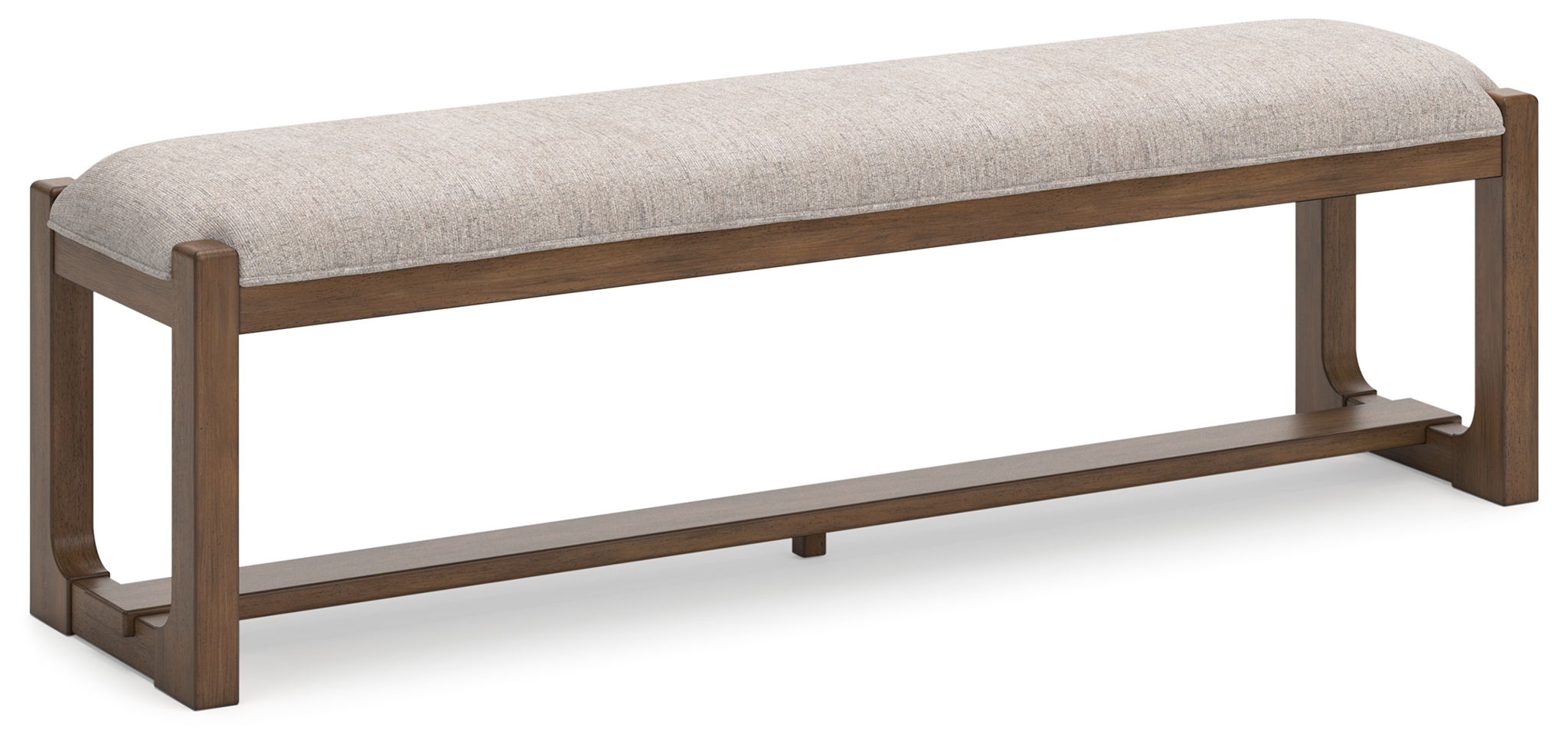 Cabalynn - Oatmeal / Light Brown - Large Uph Dining Room Bench - Urban Living Furniture (Los Angeles, CA)