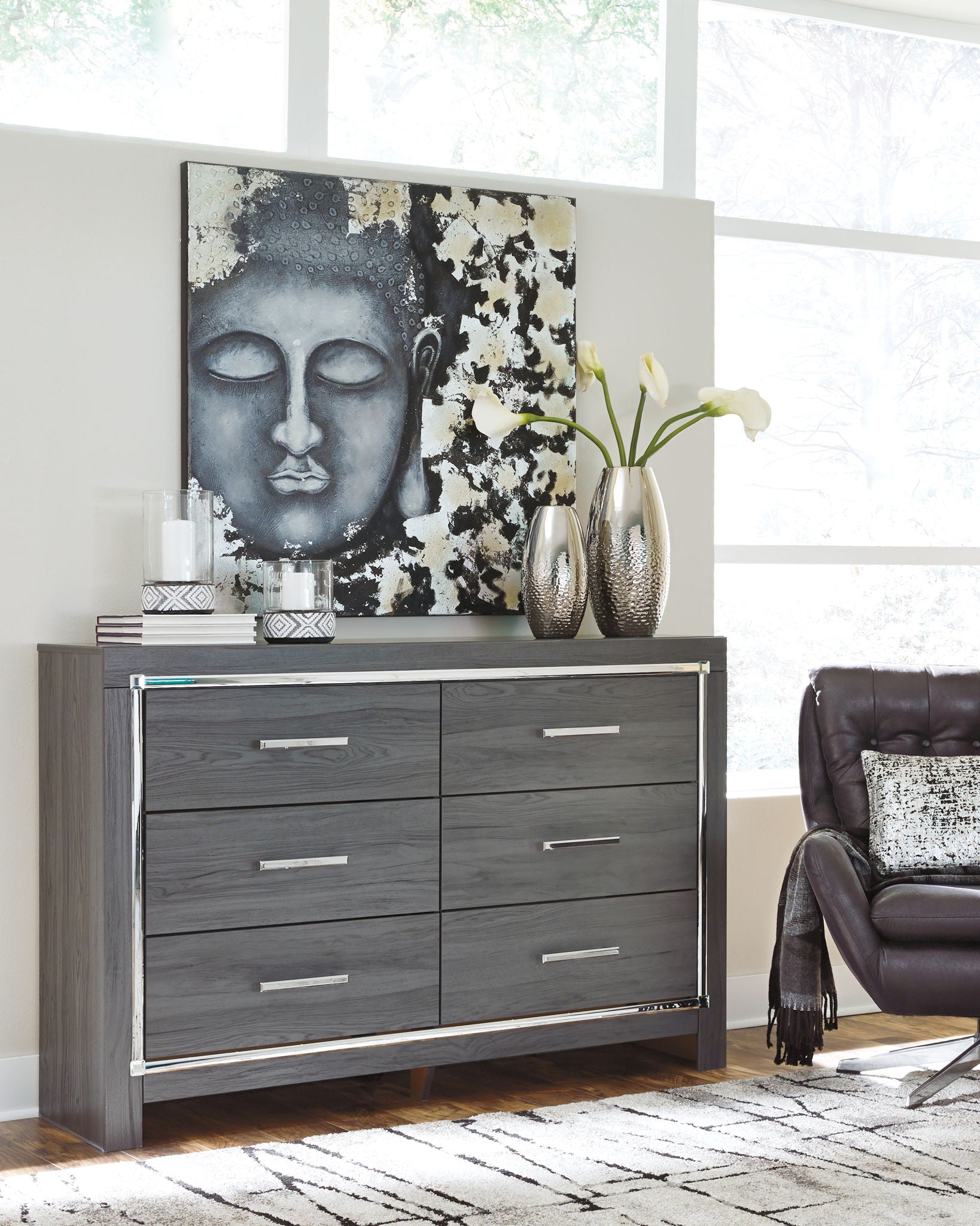 Lodanna - Dresser, Mirror - Urban Living Furniture (Los Angeles, CA)