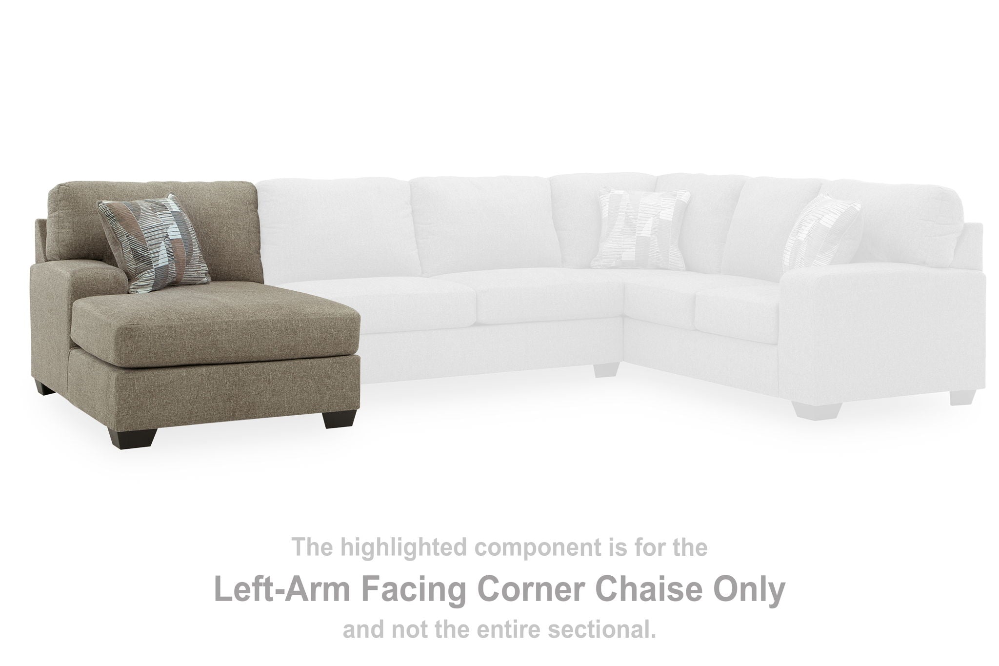 Newellen - LAF Corner Chaise - Beige - Urban Living Furniture (Los Angeles, CA)