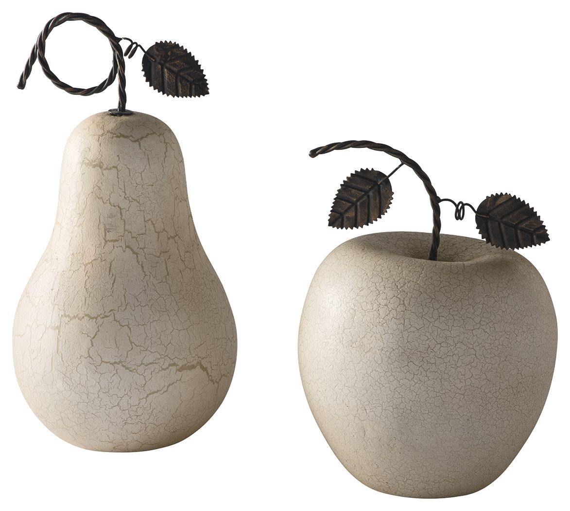 Bidelia - Antique White - Sculpture Set (Set of 2) - Urban Living Furniture (Los Angeles, CA)