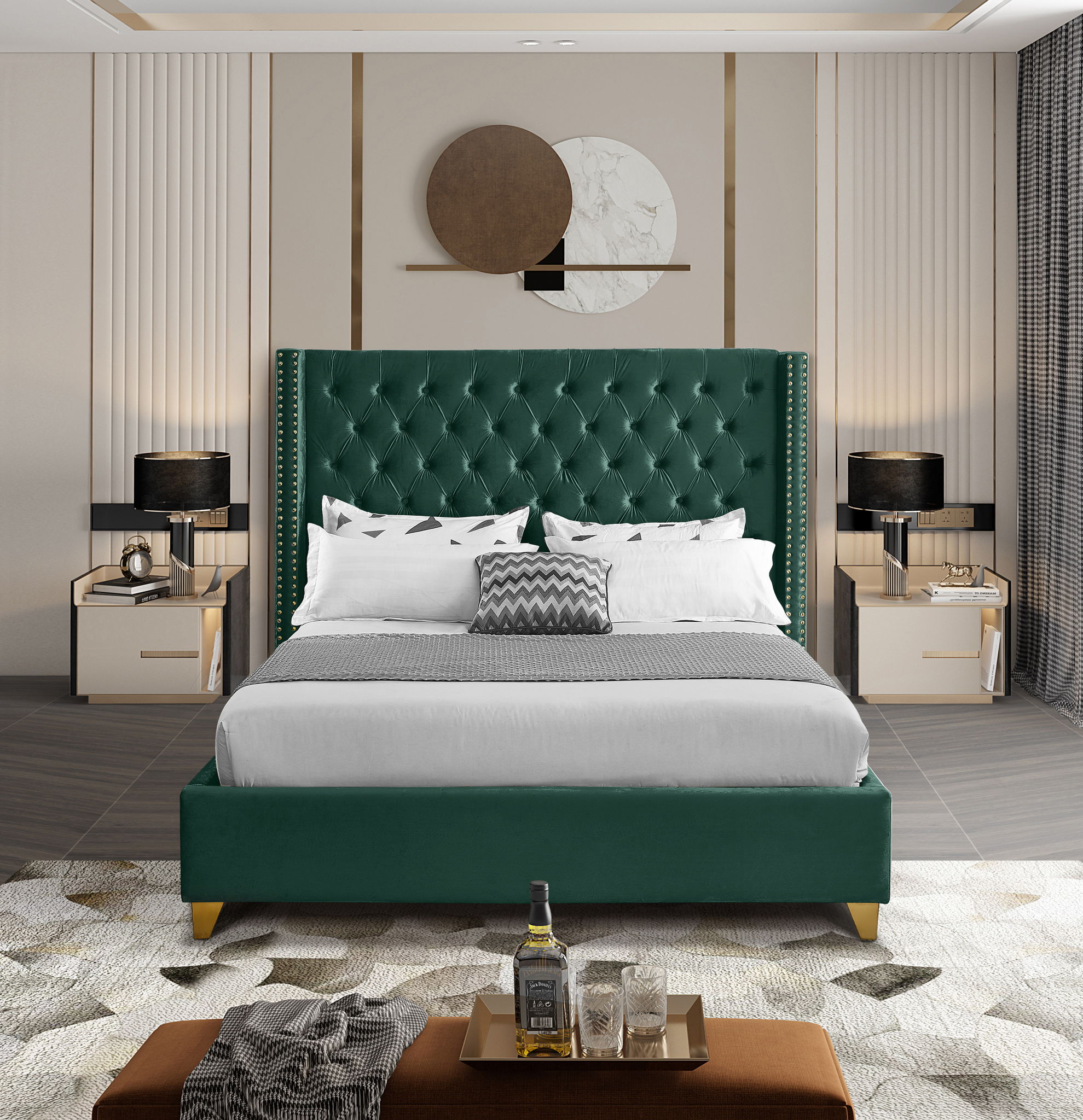 Barolo - Bed - Urban Living Furniture (Los Angeles, CA)