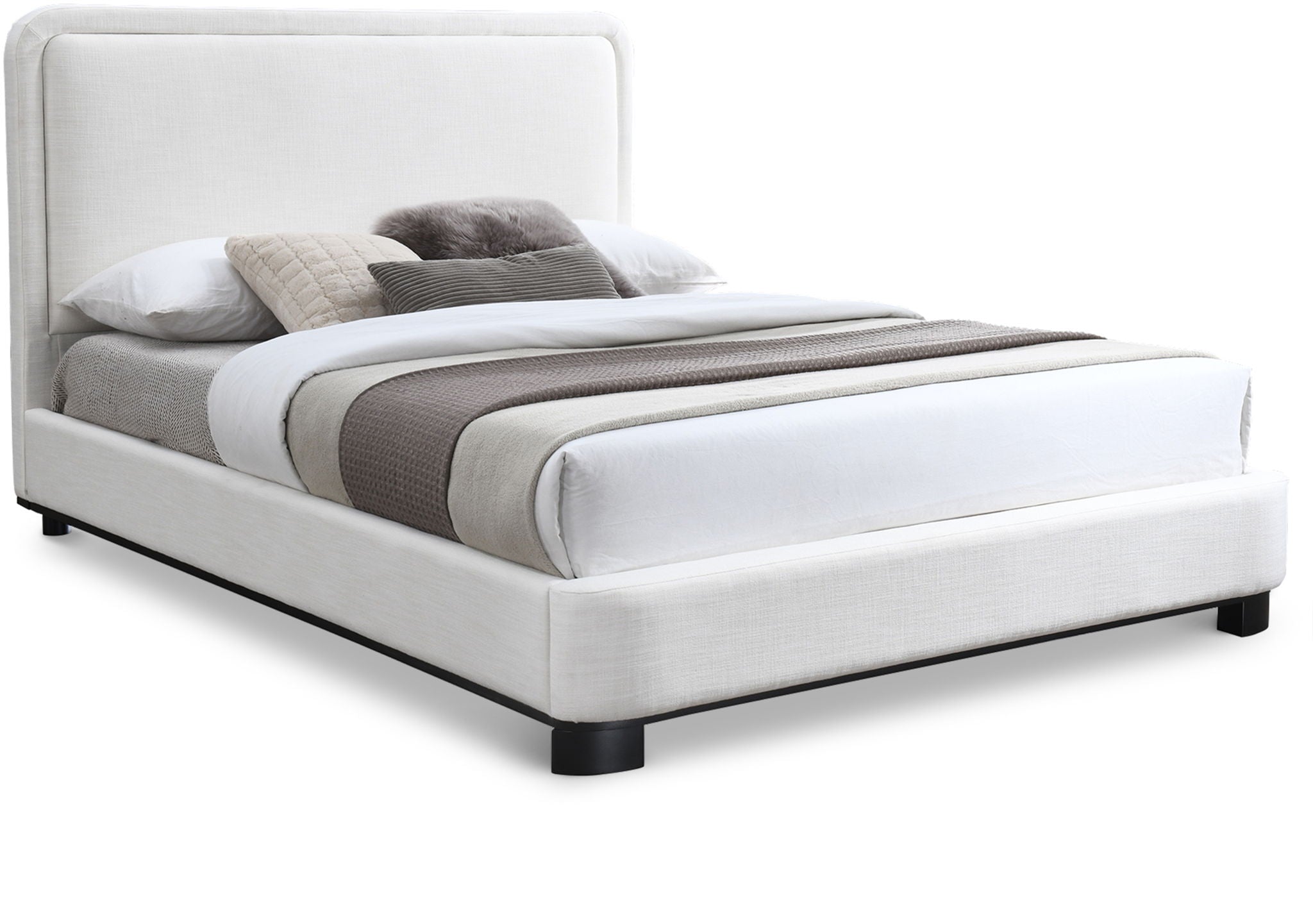 Nolita - Bed With Black Base - Urban Living Furniture (Los Angeles, CA)