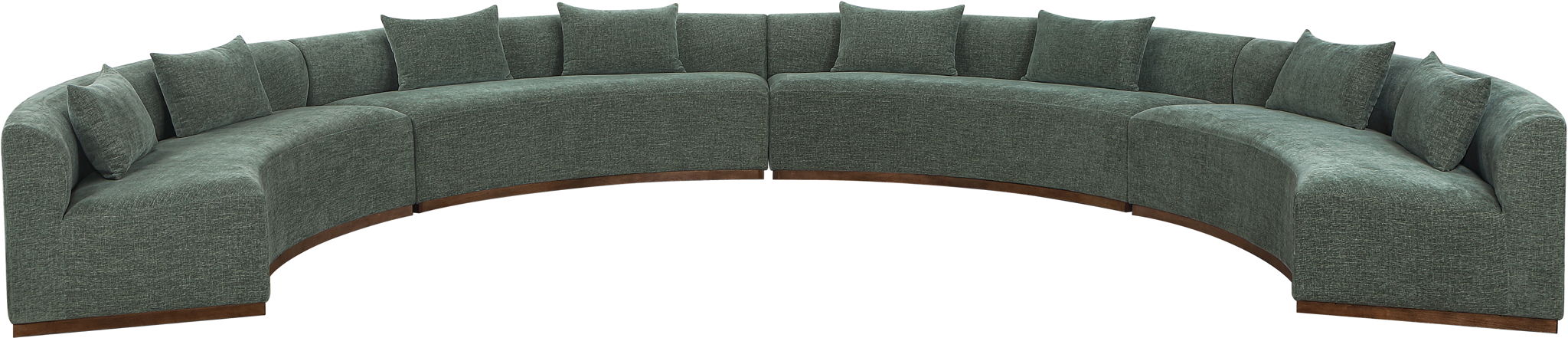 Avanti - Chenille Fabric Upholstered 4 Piece Modular Sectional - Urban Living Furniture (Los Angeles, CA)