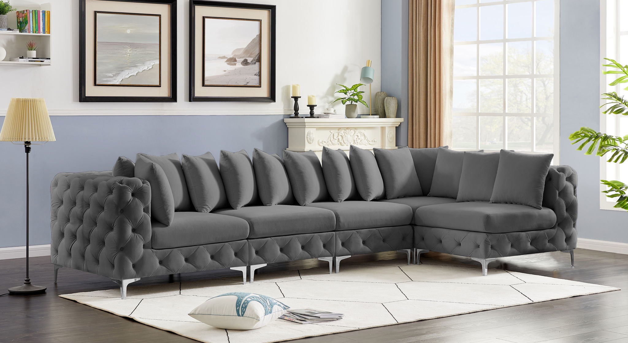 Tremblay - 5 Piece Modular Sectional - Urban Living Furniture (Los Angeles, CA)