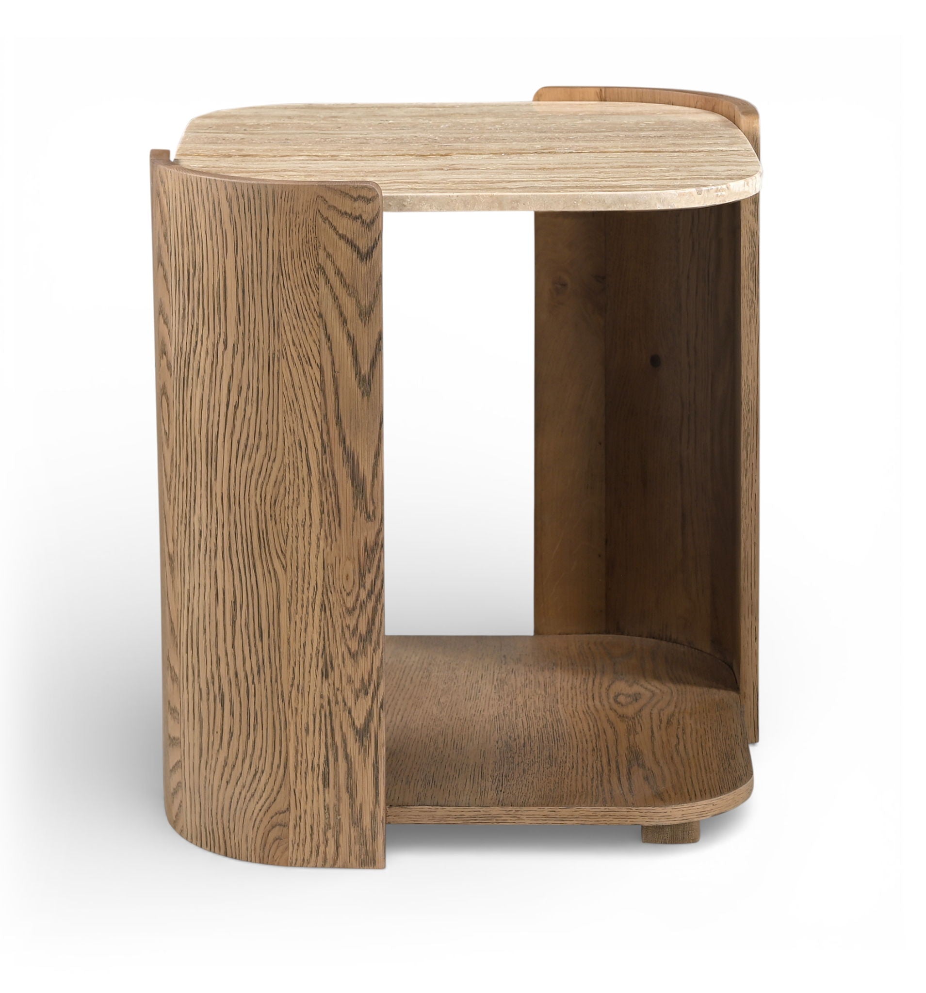 Calabria - Marble And Oak Wood Table - Urban Living Furniture (Los Angeles, CA)