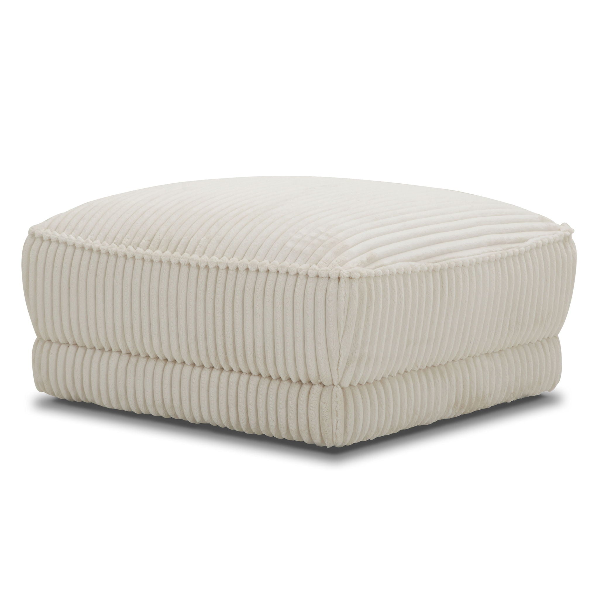 Utopia - Ottoman With Casters - Mega Ivory - Urban Living Furniture (Los Angeles, CA)