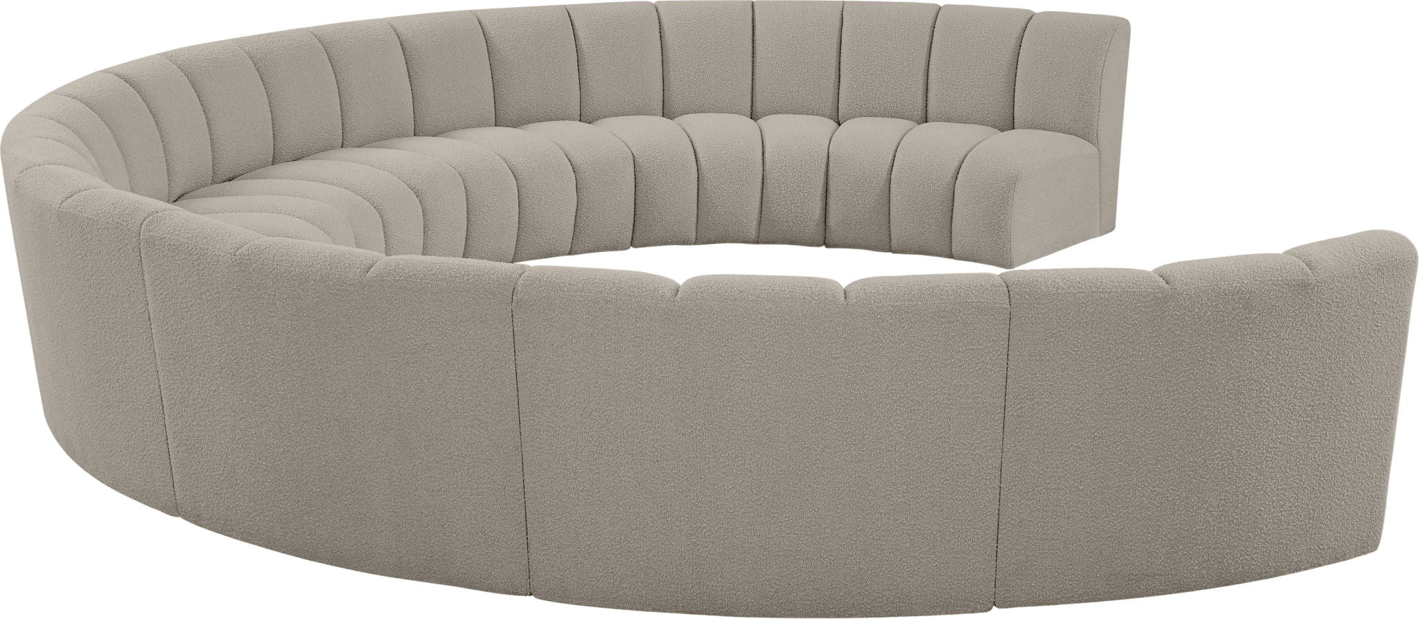 Infinity - 9 Piece Boucle Modular Sectional - Urban Living Furniture (Los Angeles, CA)