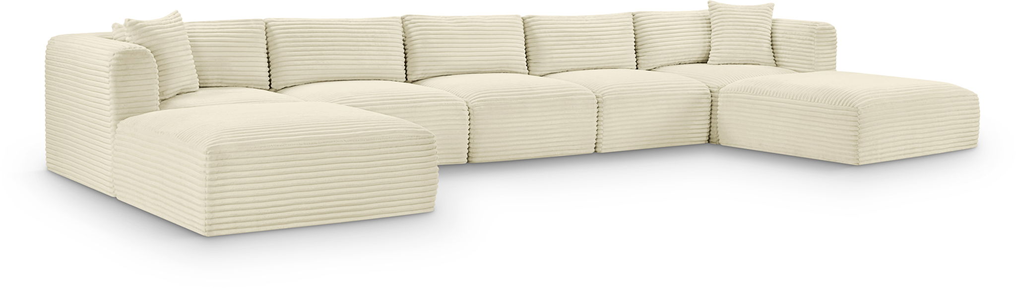 Shaggy - 7 Piece Modular Sectional With 2 Ottomans - Urban Living Furniture (Los Angeles, CA)