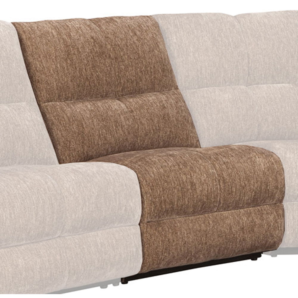 Bronco - Armless Chair - Plush Tobacco