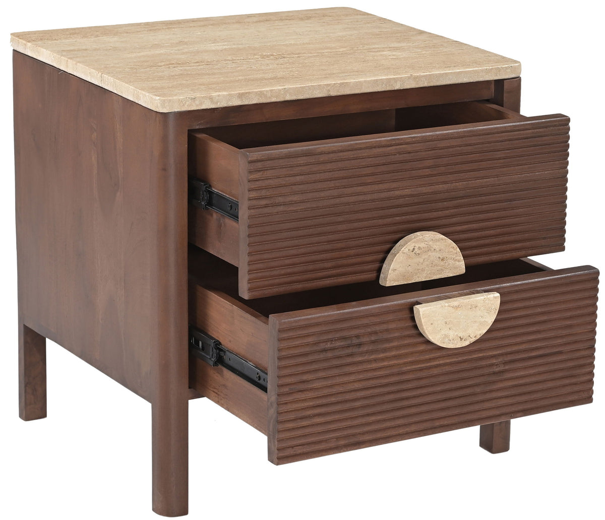 Varenna - 22" Acacia Wood Nightstand