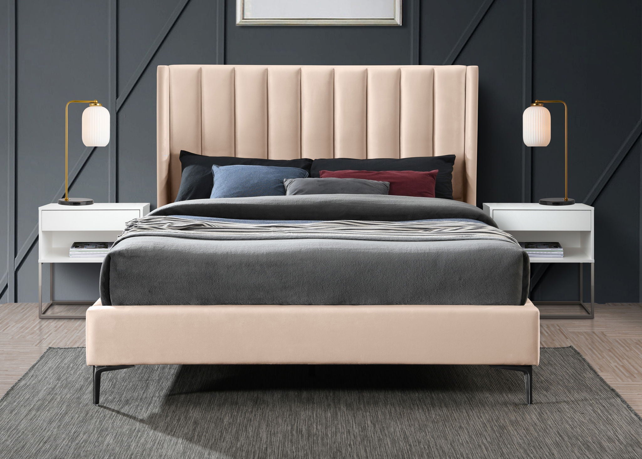 Nadia - Bed - Urban Living Furniture (Los Angeles, CA)