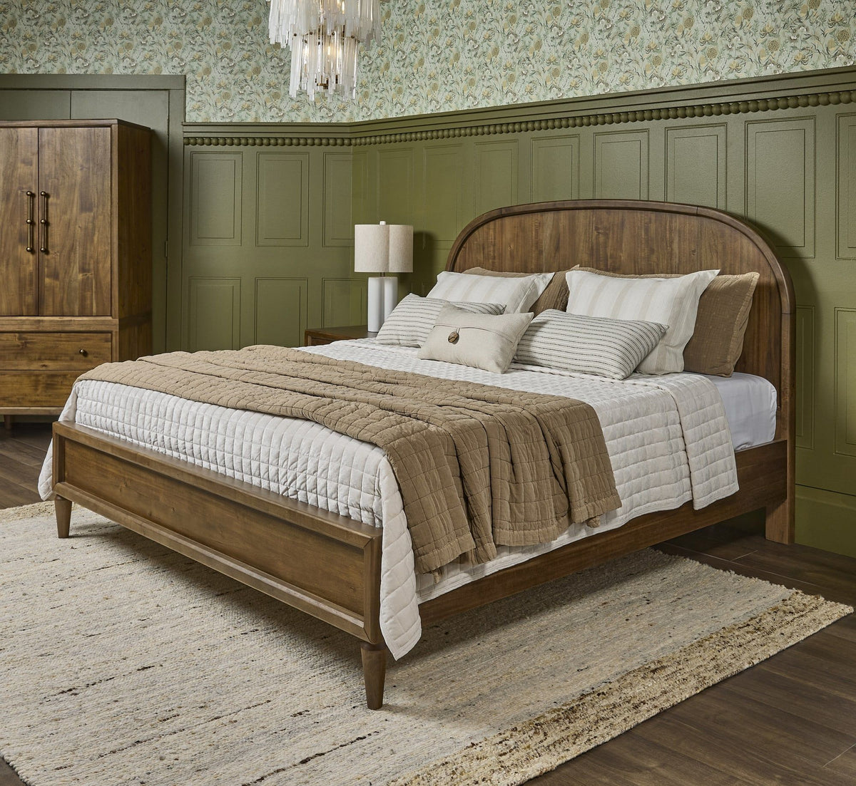 Langley - Wooden Bed