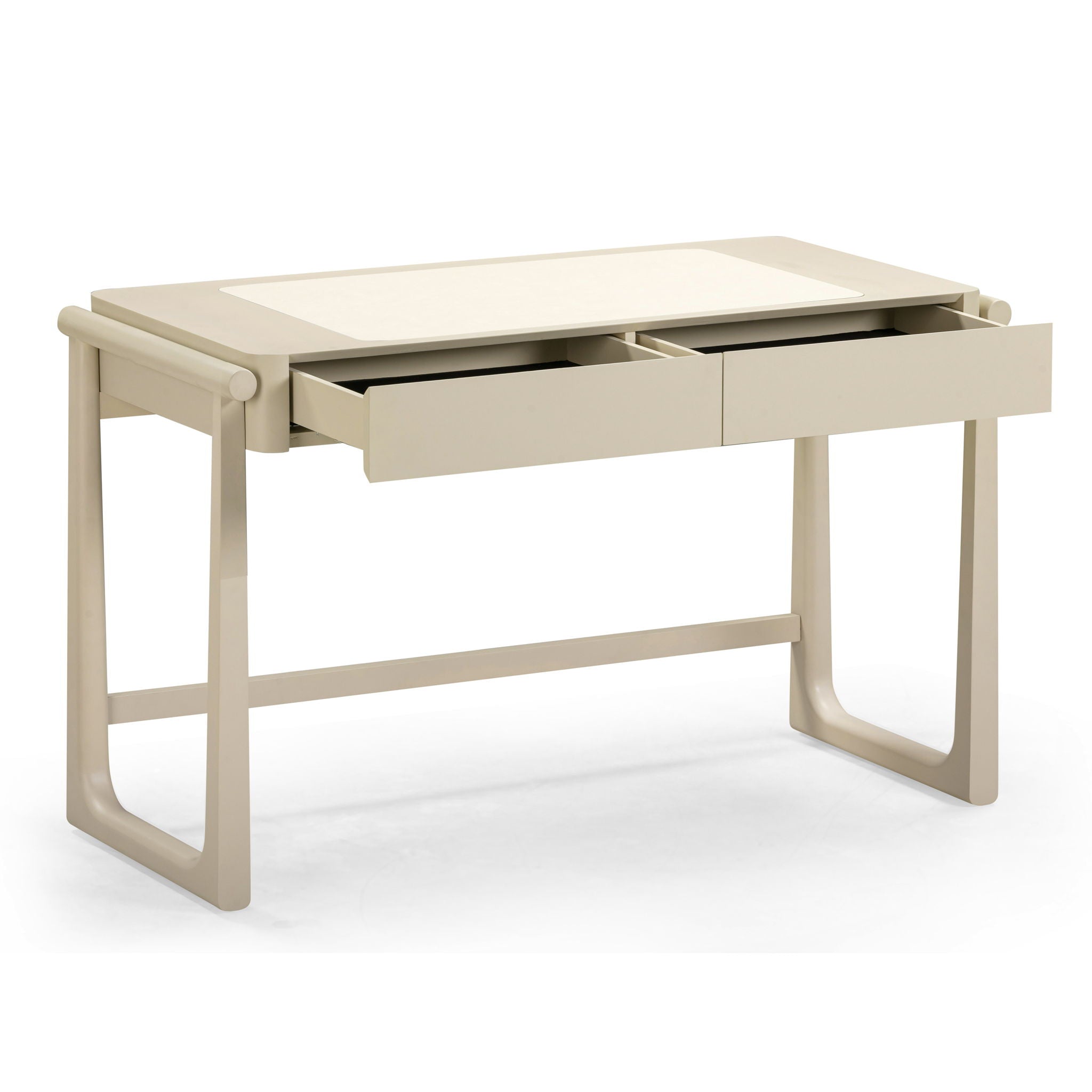 Alfalfa - 2 Drawer Desk - Taupe