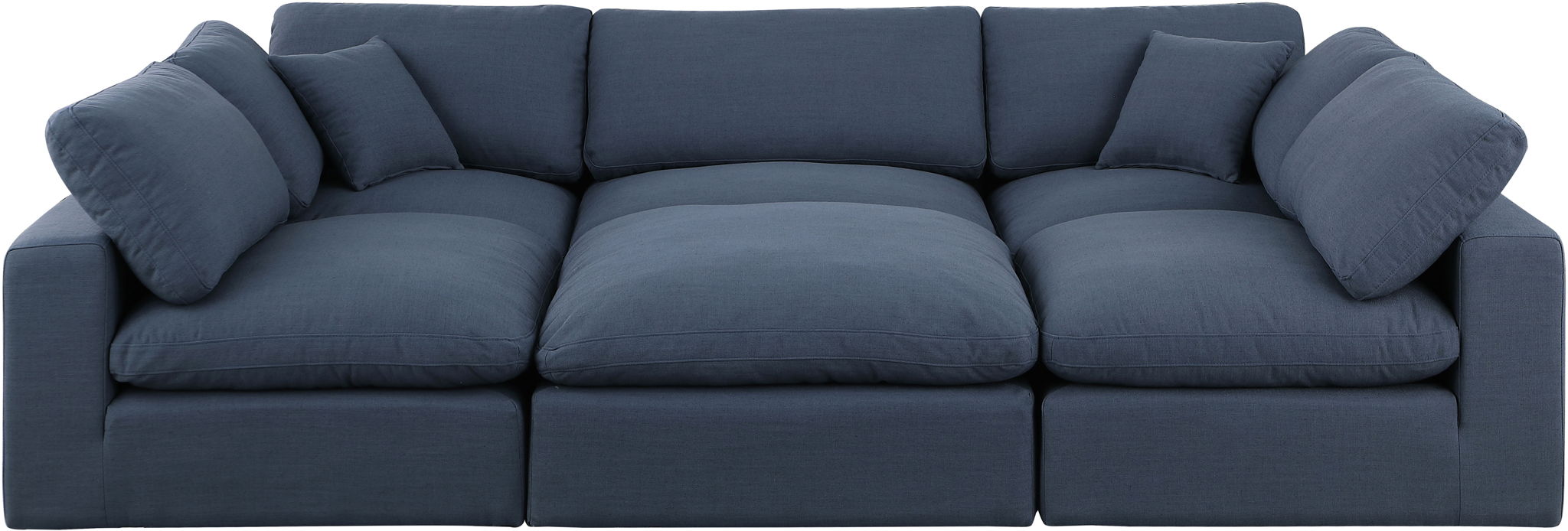 Comfy - 6 Piece Linen Sectional - Urban Living Furniture (Los Angeles, CA)