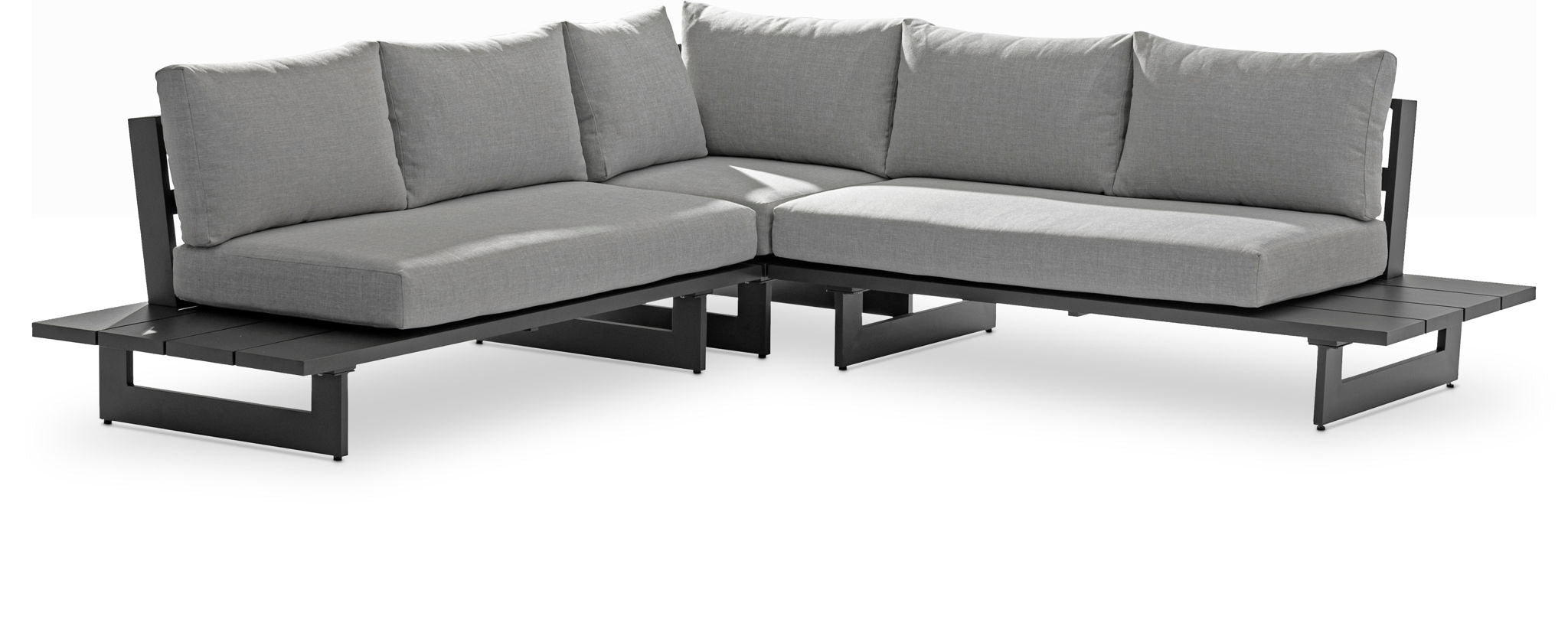 Maldives - Water Resistant Outdoor Patio Sectional With Gray Frame - Urban Living Furniture (Los Angeles, CA)