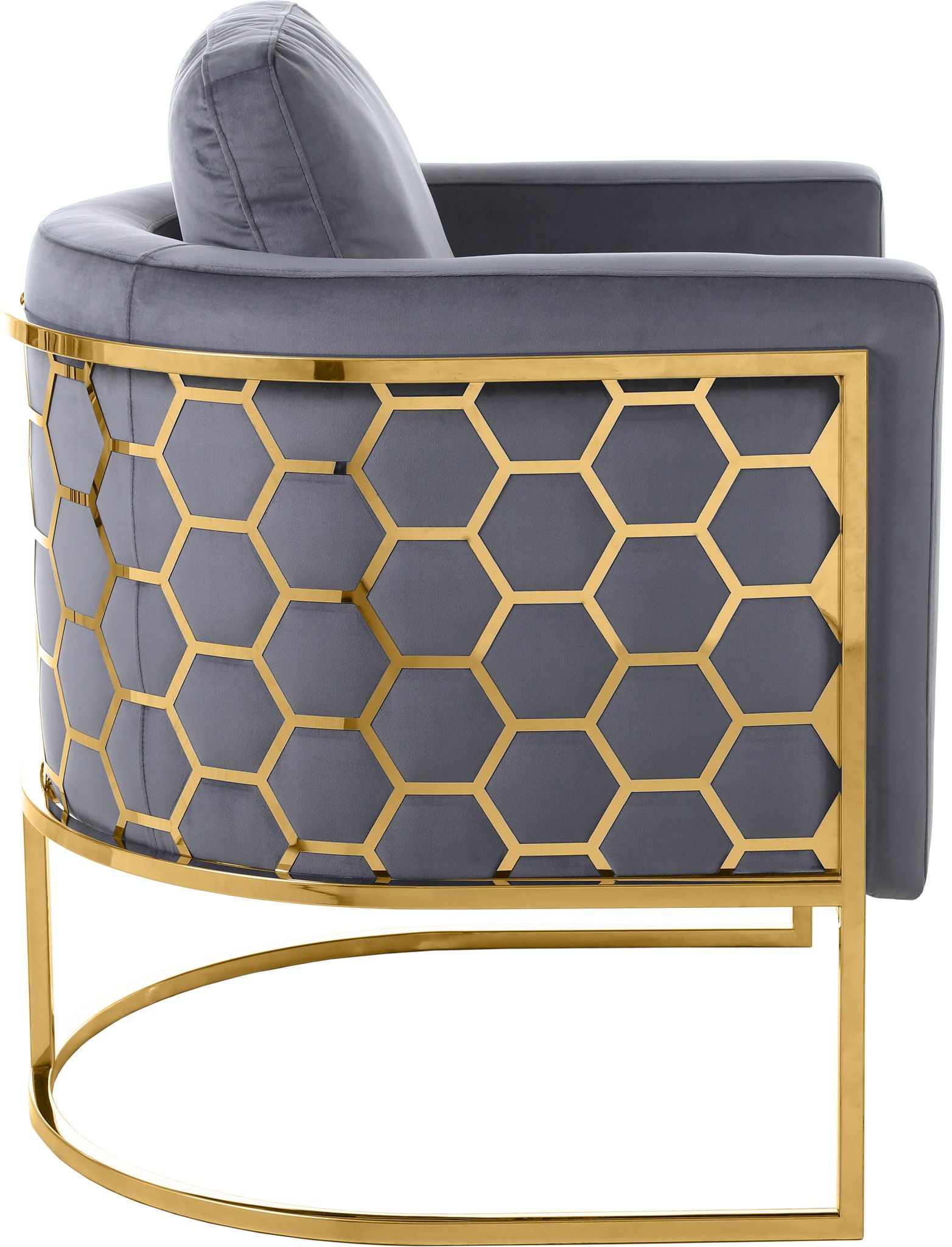 Casa - Chair with Gold Legs - Urban Living Furniture (Los Angeles, CA)