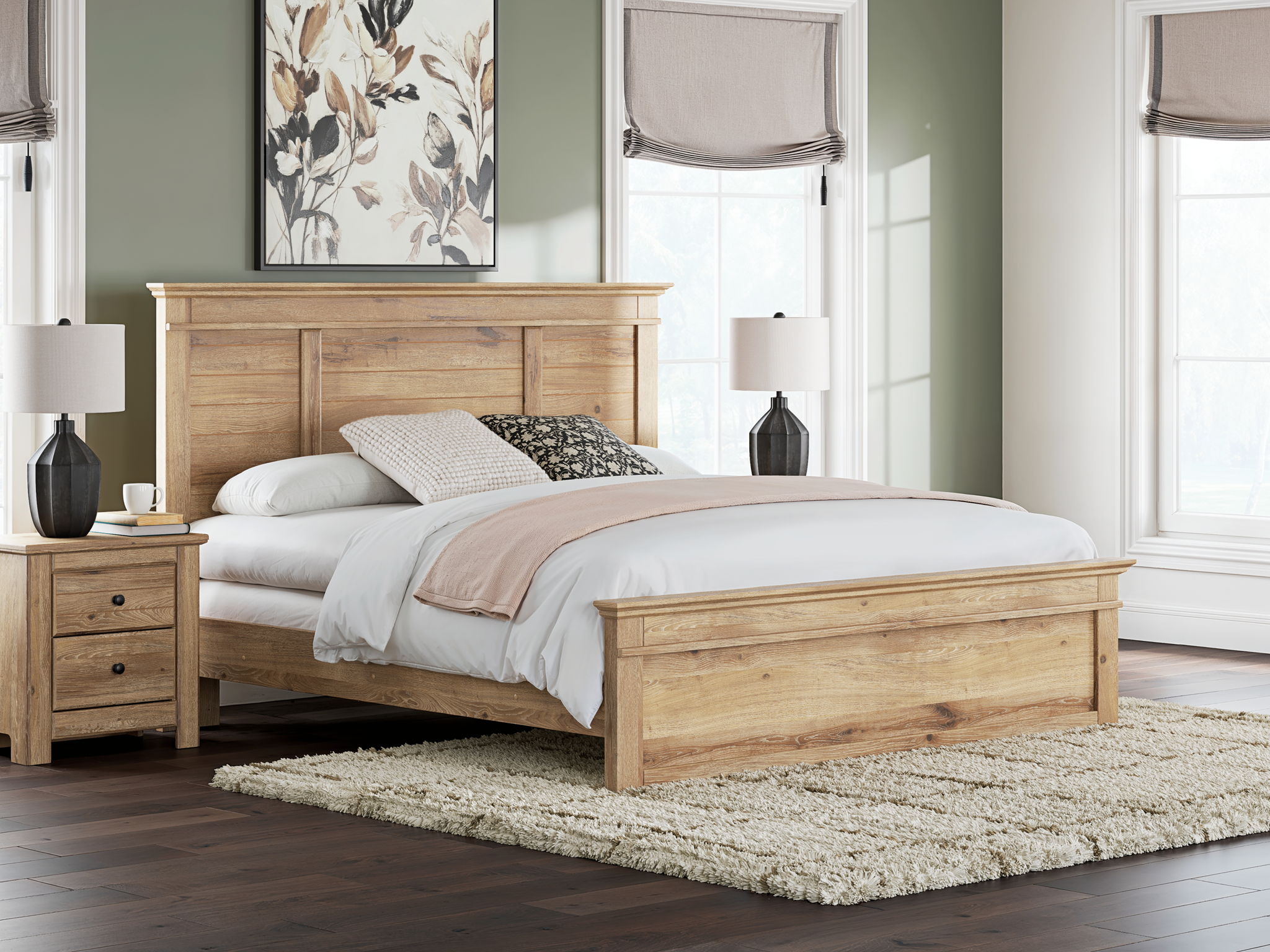 Makidern - Panel Bed - Urban Living Furniture (Los Angeles, CA)