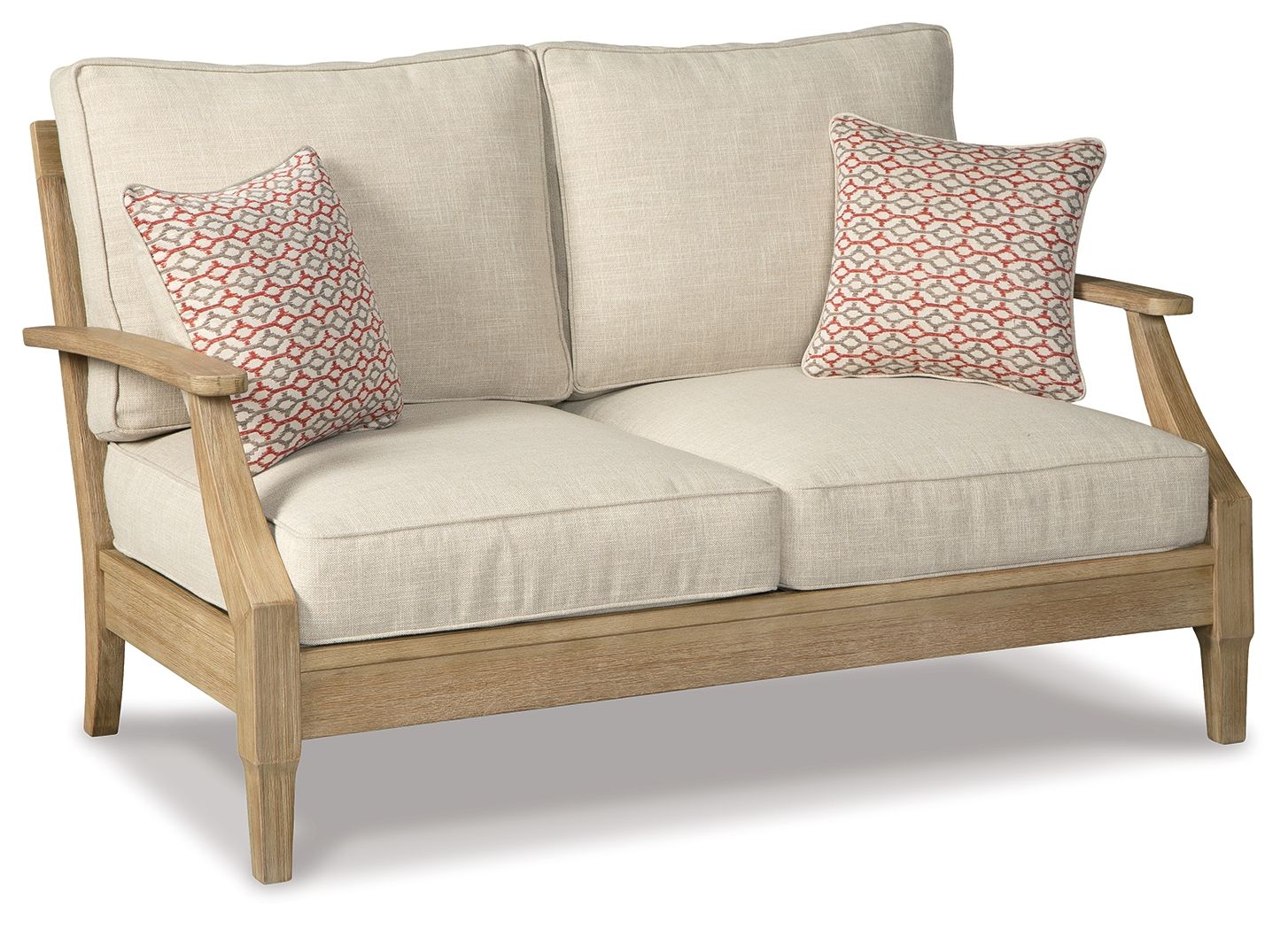 Clare View - Beige - Loveseat w/Cushion - Urban Living Furniture (Los Angeles, CA)