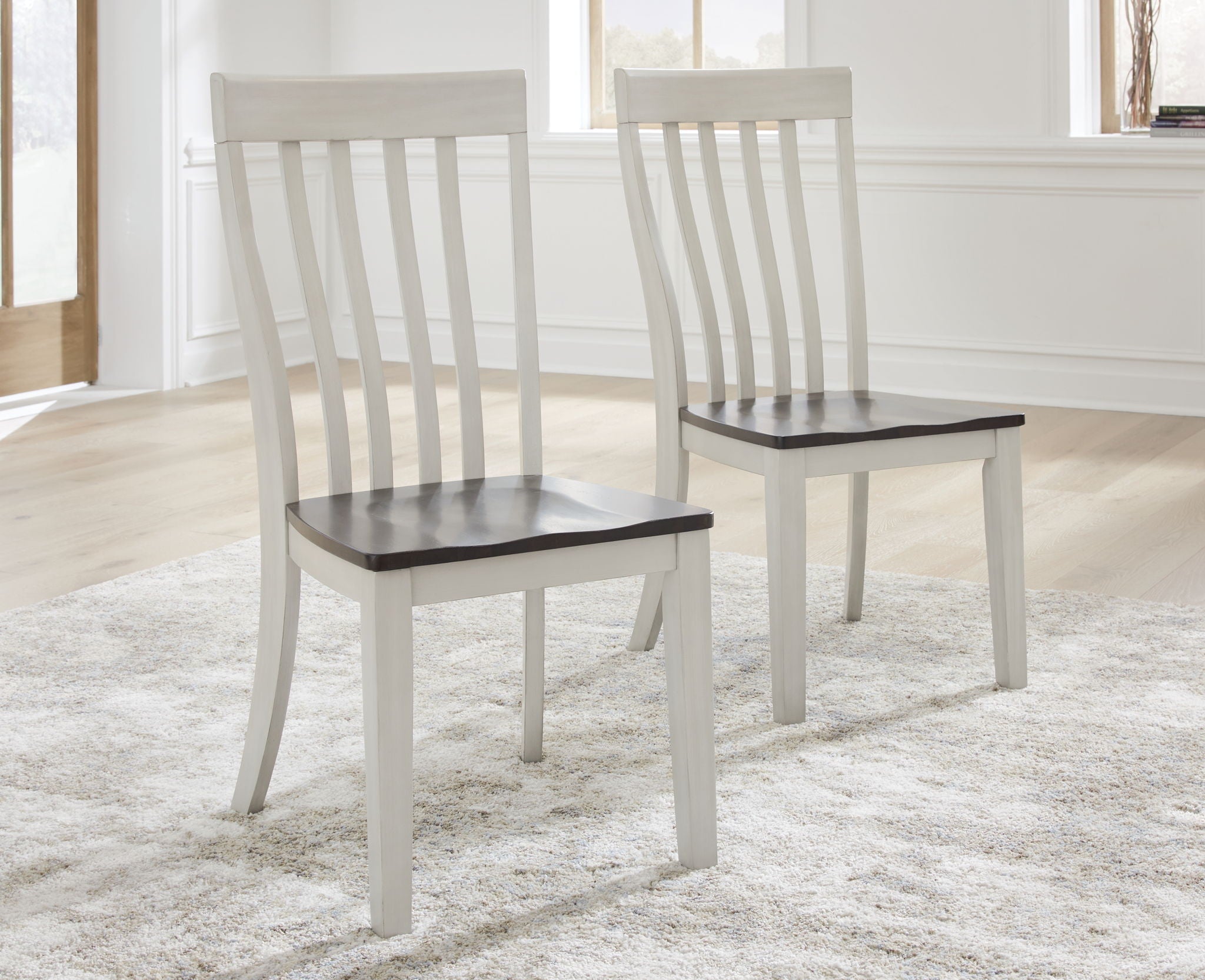 Darborn - Gray / Brown - Dining Room Side Chair (Set of 2) - Urban Living Furniture (Los Angeles, CA)