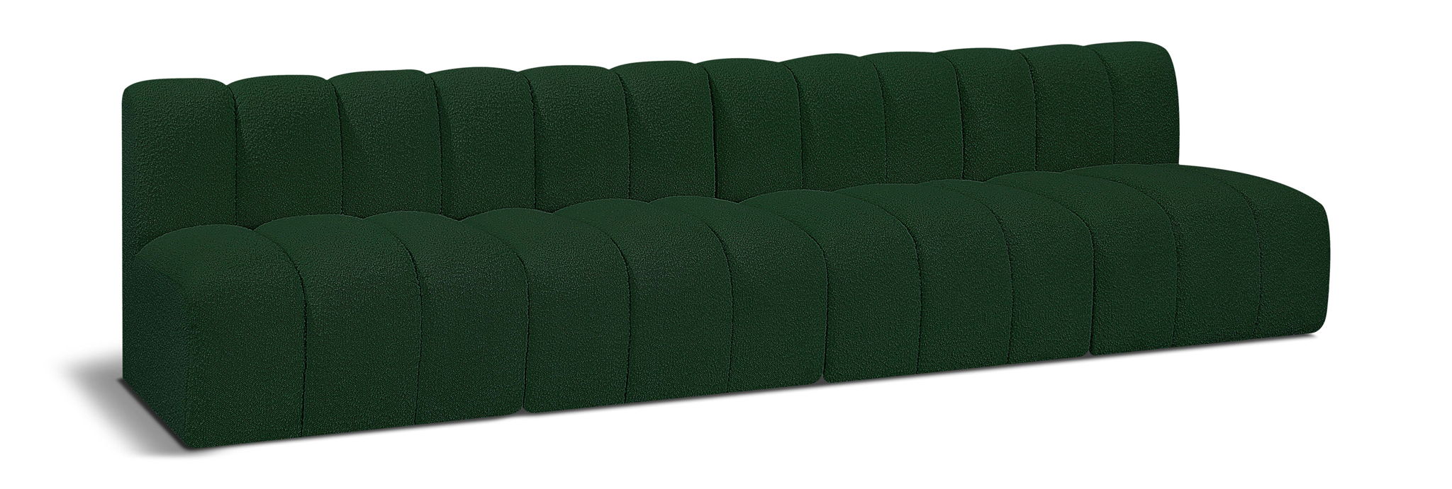 Arc - Boucle Fabric 4 Seats Modular Sofa - Urban Living Furniture (Los Angeles, CA)