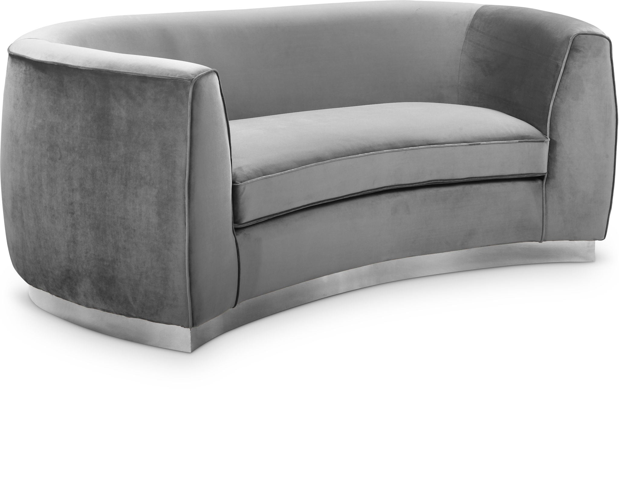 Julian - Loveseat with Chrome Base - Urban Living Furniture (Los Angeles, CA)