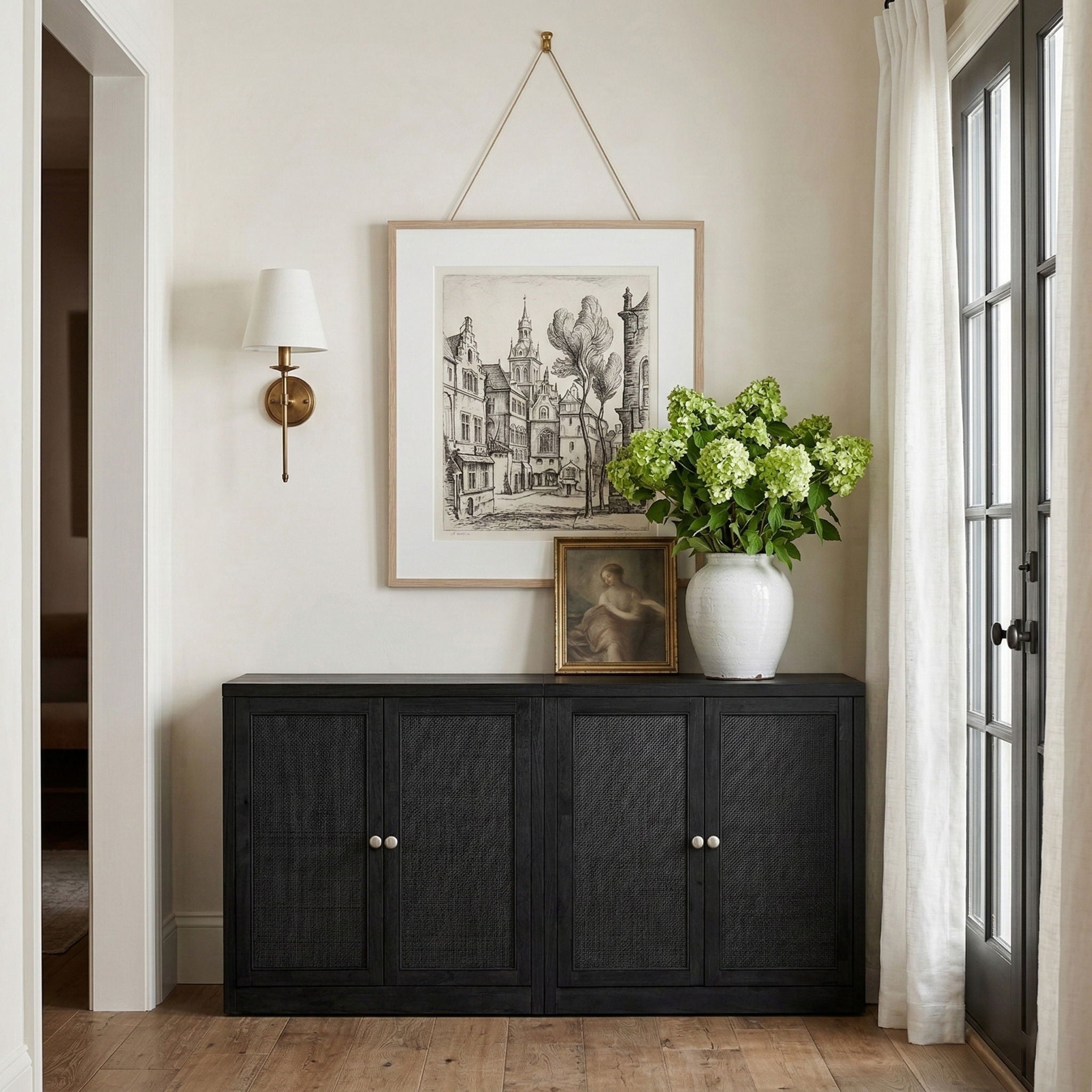 Vero - Solid Wood And Oak Venee Sideboard/Buffet - Urban Living Furniture (Los Angeles, CA)