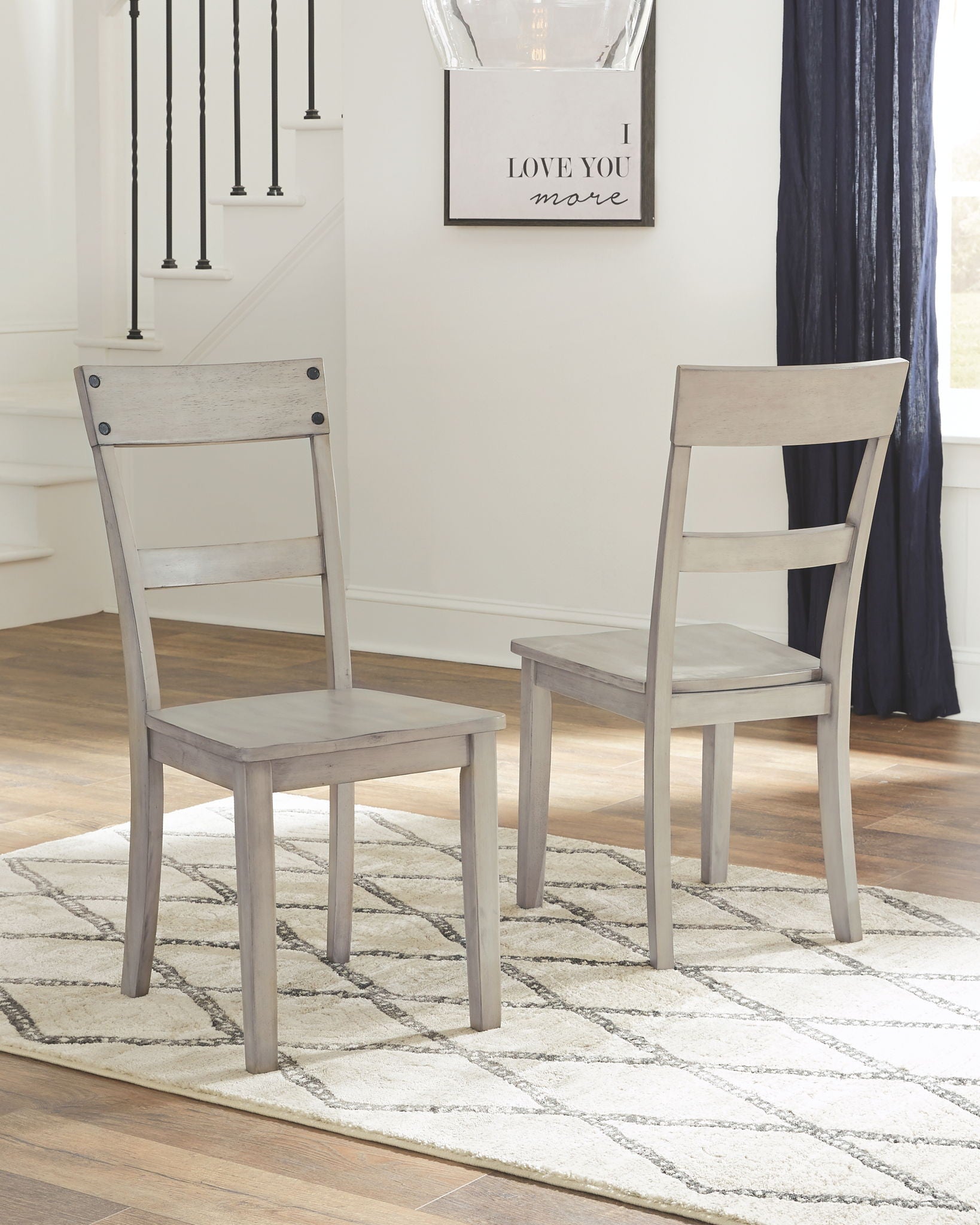 Loratti - Gray - Dining Room Side Chair (Set of 2) - Urban Living Furniture (Los Angeles, CA)