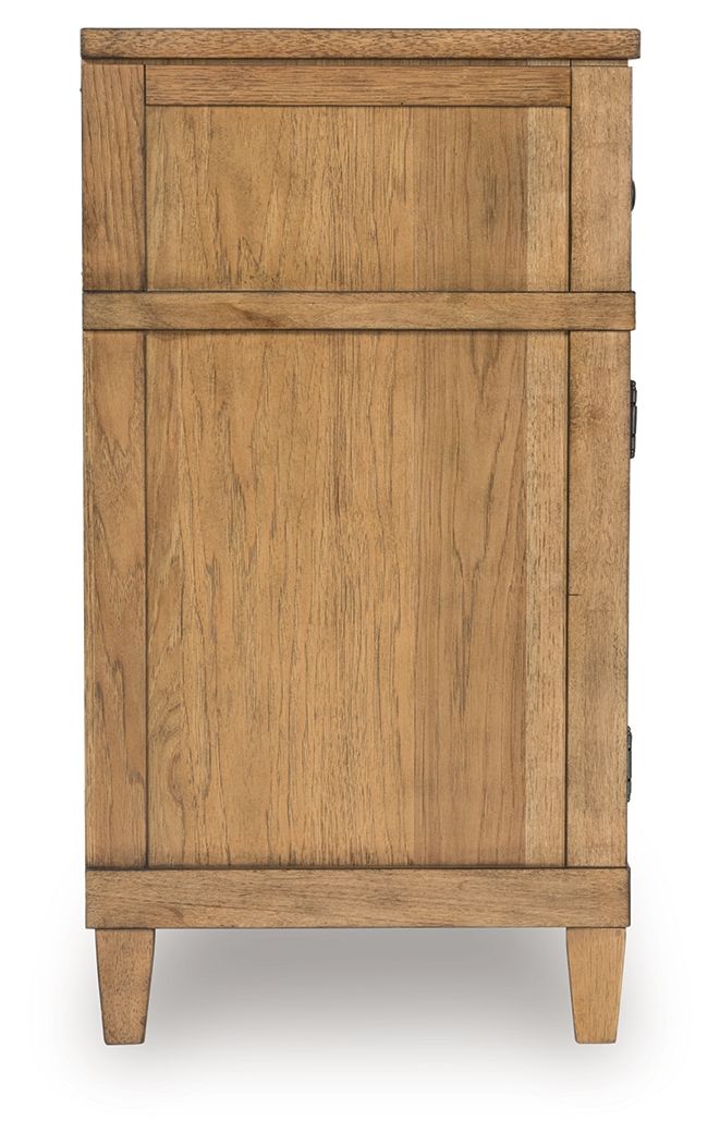 Sharlance - Light Brown - XL TV Stand With Fireplace Option - Urban Living Furniture (Los Angeles, CA)