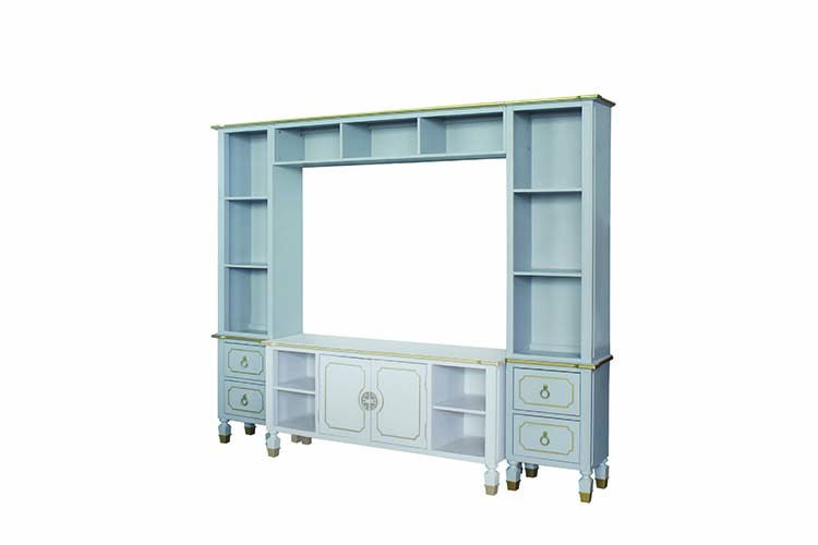 House - Marchese Entertainment Center - Pearl Gray Finish - Urban Living Furniture (Los Angeles, CA)