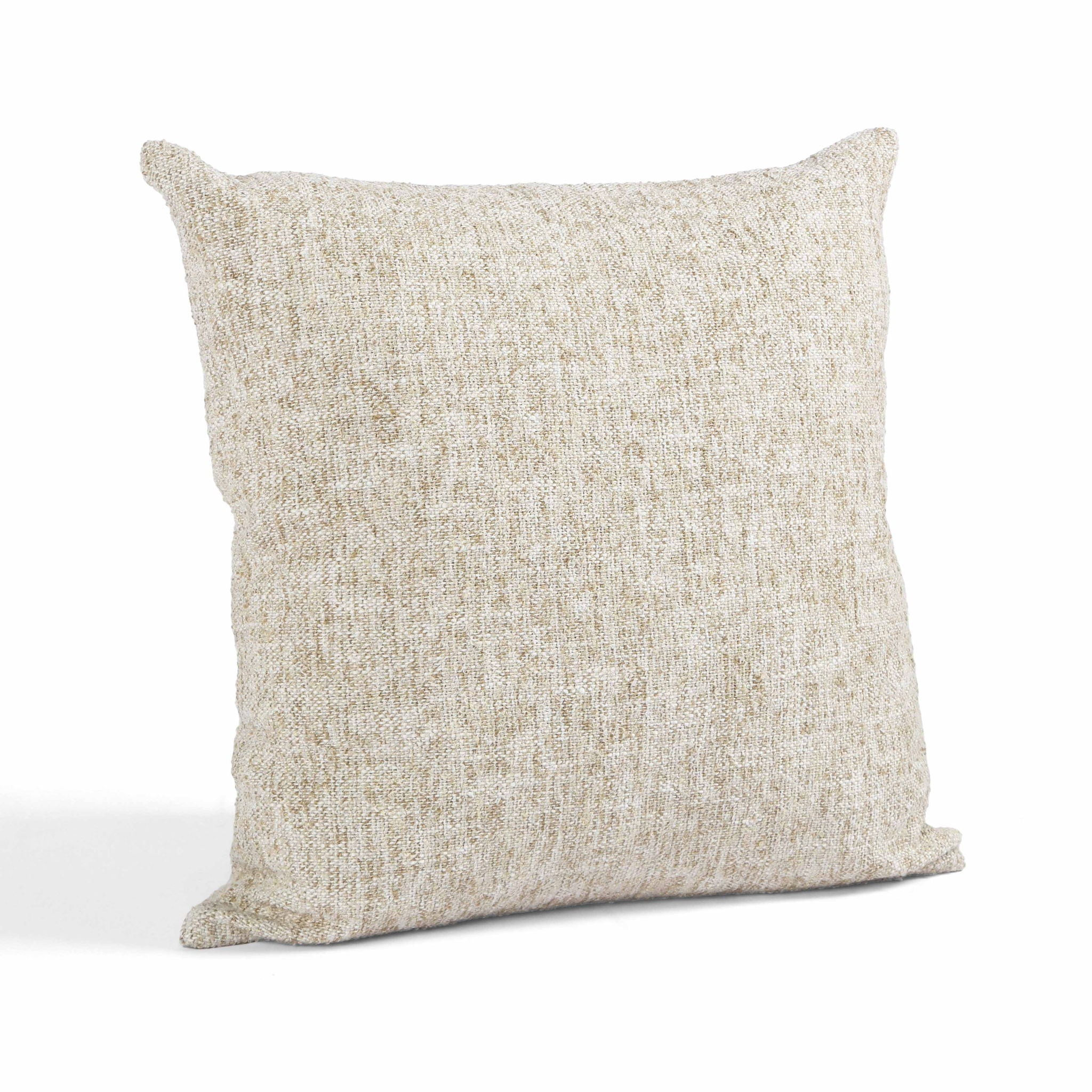 Poh - 20" Square Boucle Accent Pillow Cover - Washed Beige